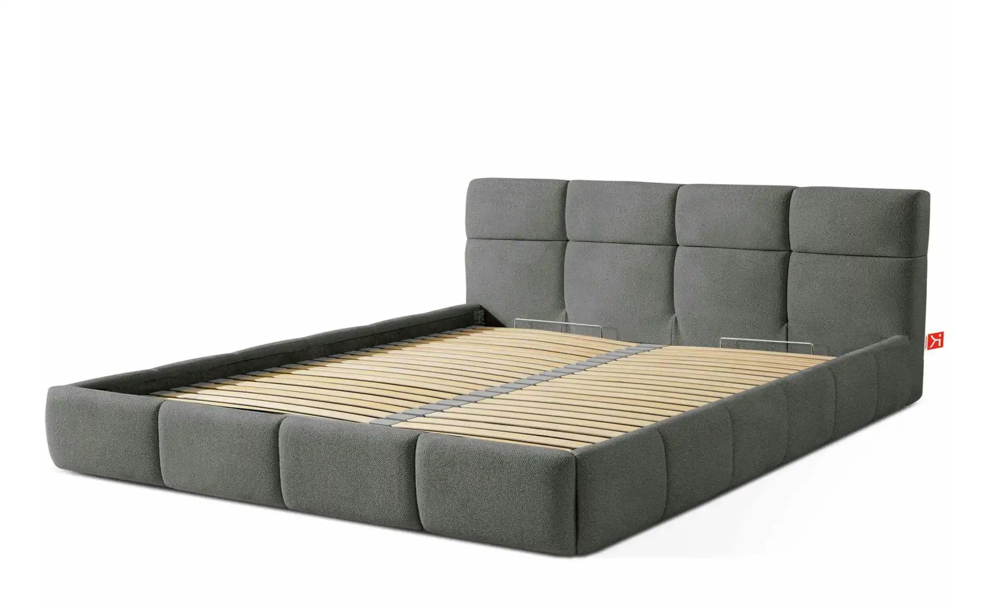 KONSIMO Polsterbett  Altos ¦ grau ¦ Maße (cm): B: 196 H: 96 Betten > Polste günstig online kaufen