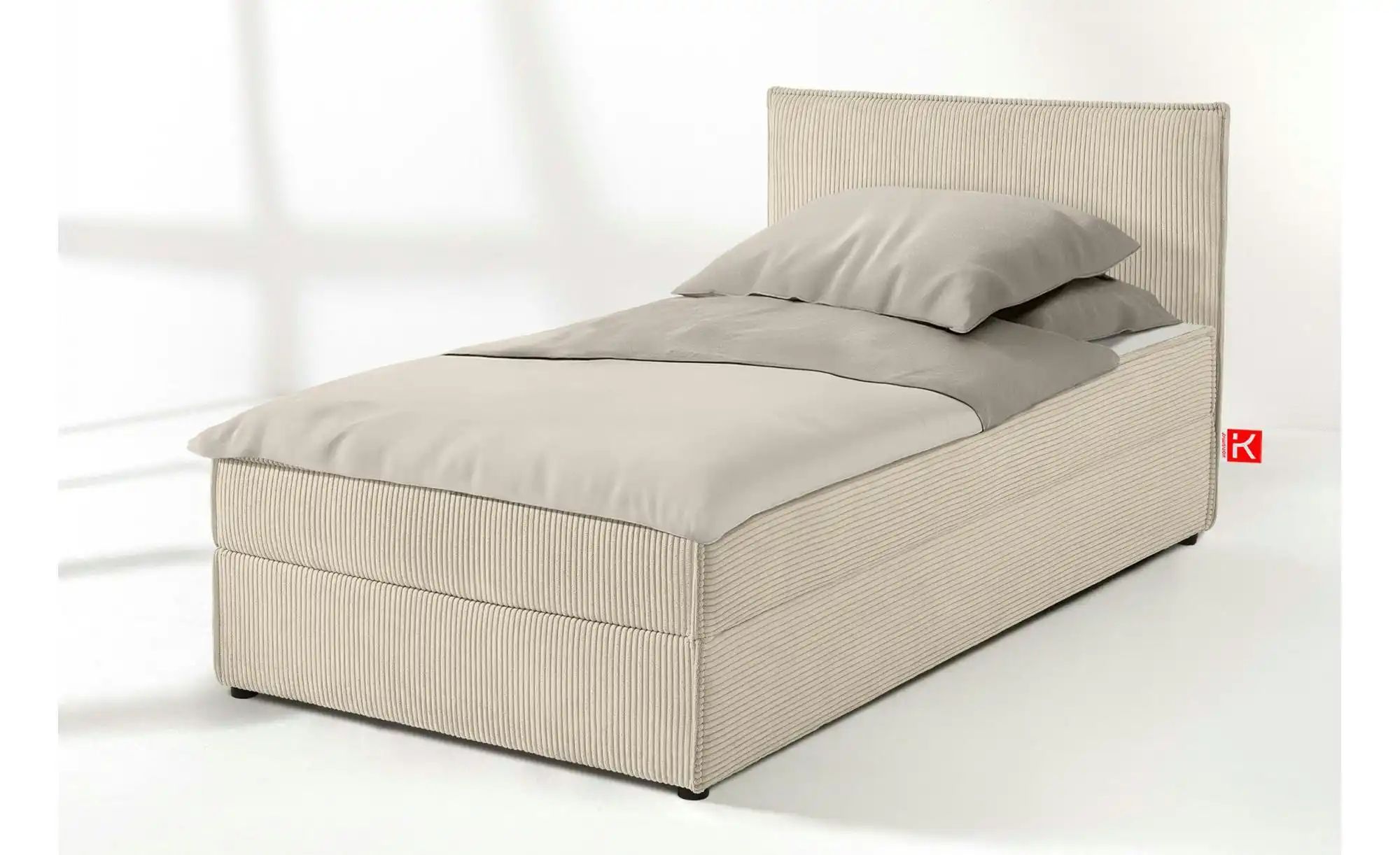 KONSIMO Boxbett mit Stauraum  H2 Roti ¦ creme ¦ Maße (cm): B: 95 H: 89 Bett günstig online kaufen