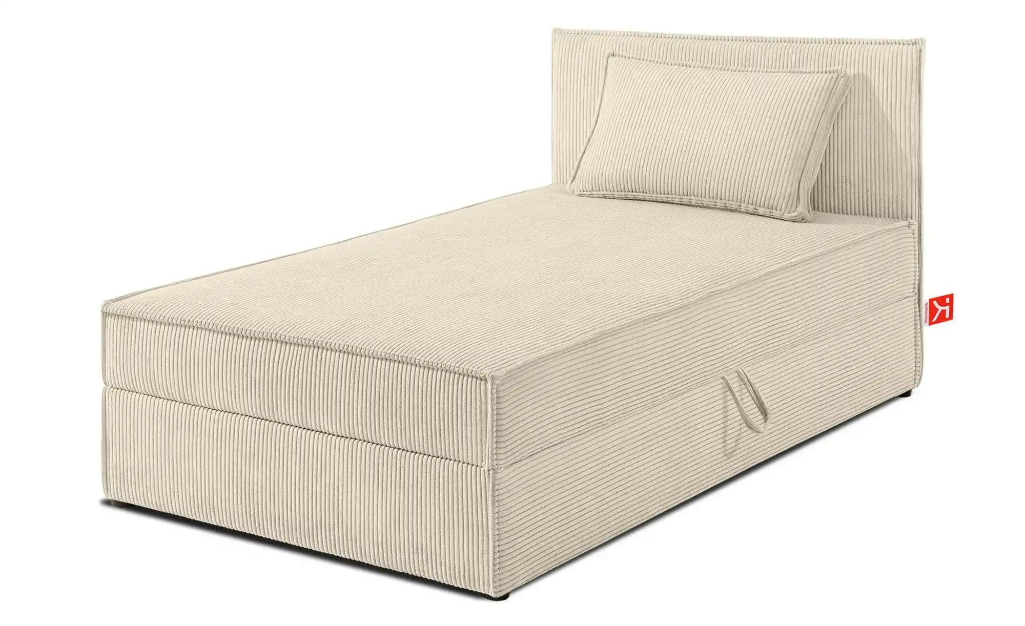 KONSIMO Boxbett mit Stauraum  H2 Roti ¦ creme ¦ Maße (cm): B: 95 H: 89 Bett günstig online kaufen