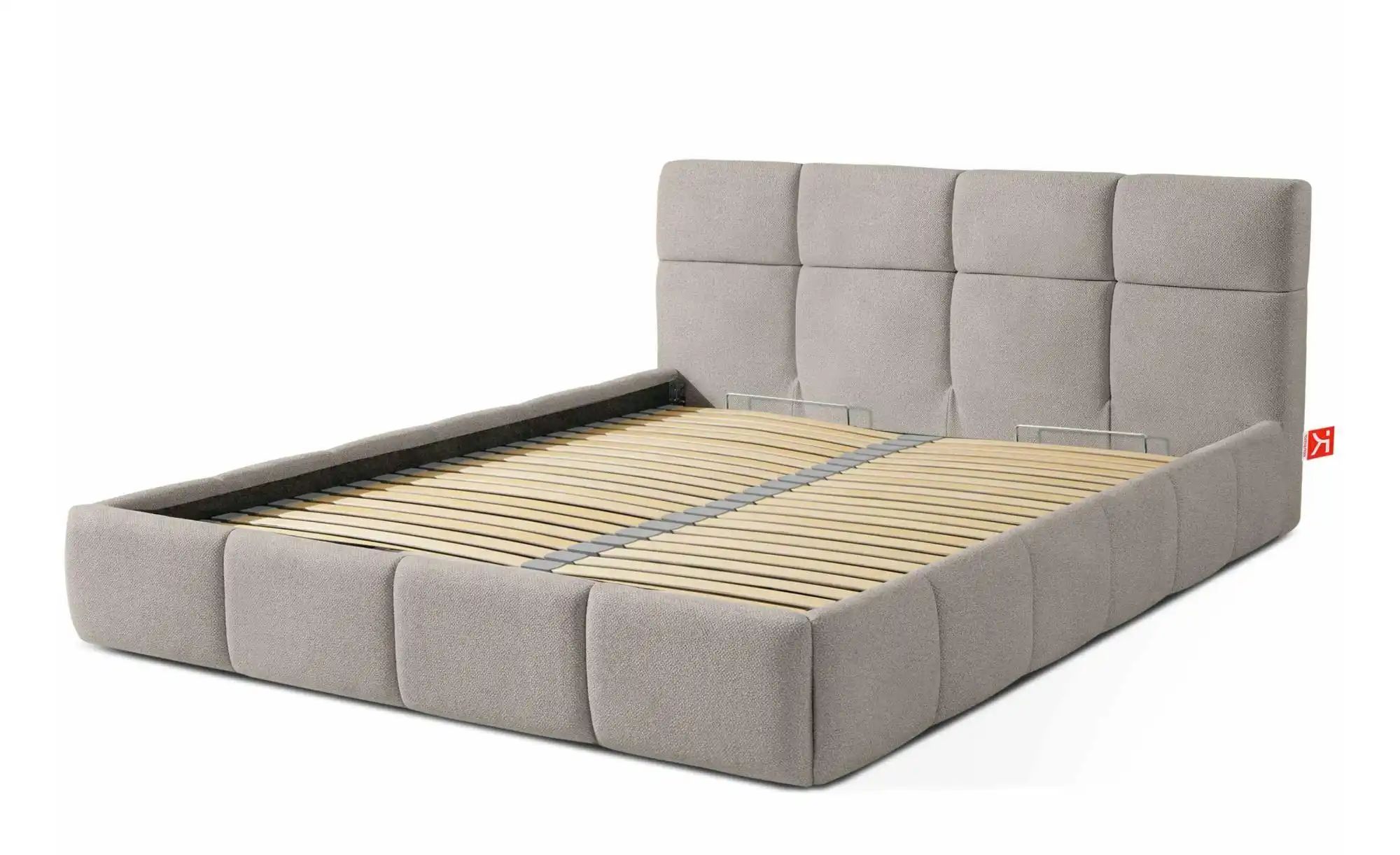 KONSIMO Polsterbett  Altos ¦ grau ¦ Maße (cm): B: 156 H: 96 Betten > Polste günstig online kaufen