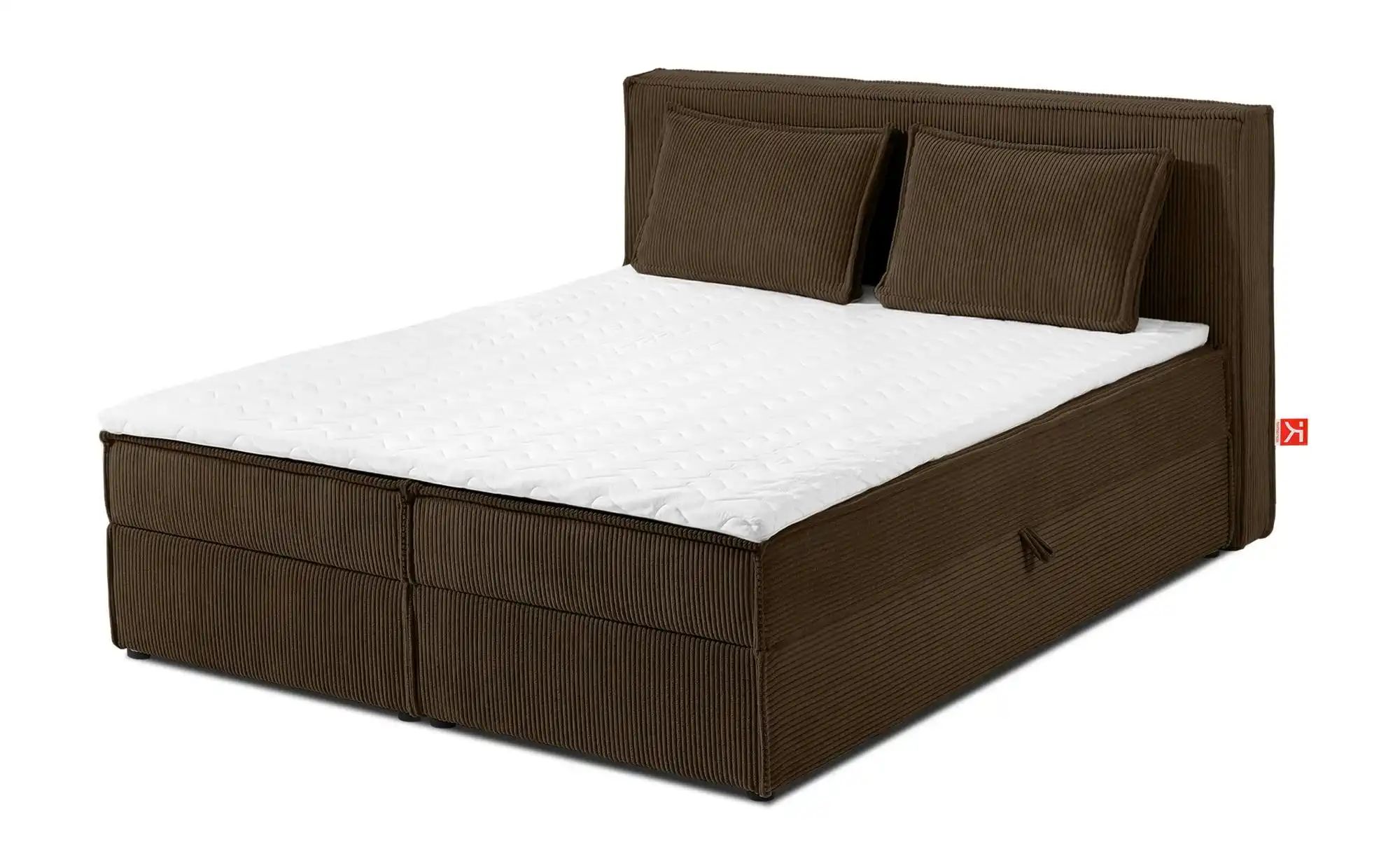 KONSIMO Boxbett   ¦ braun ¦ Maße (cm): B: 145 H: 95 Betten > Polsterbetten günstig online kaufen
