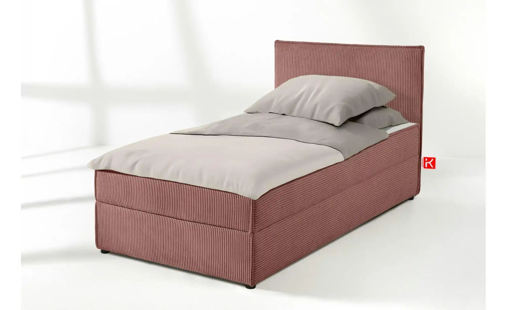 KONSIMO Boxbett mit Stauraum  H2 Roti ¦ rosa/pink ¦ Maße (cm): B: 85 H: 89 günstig online kaufen