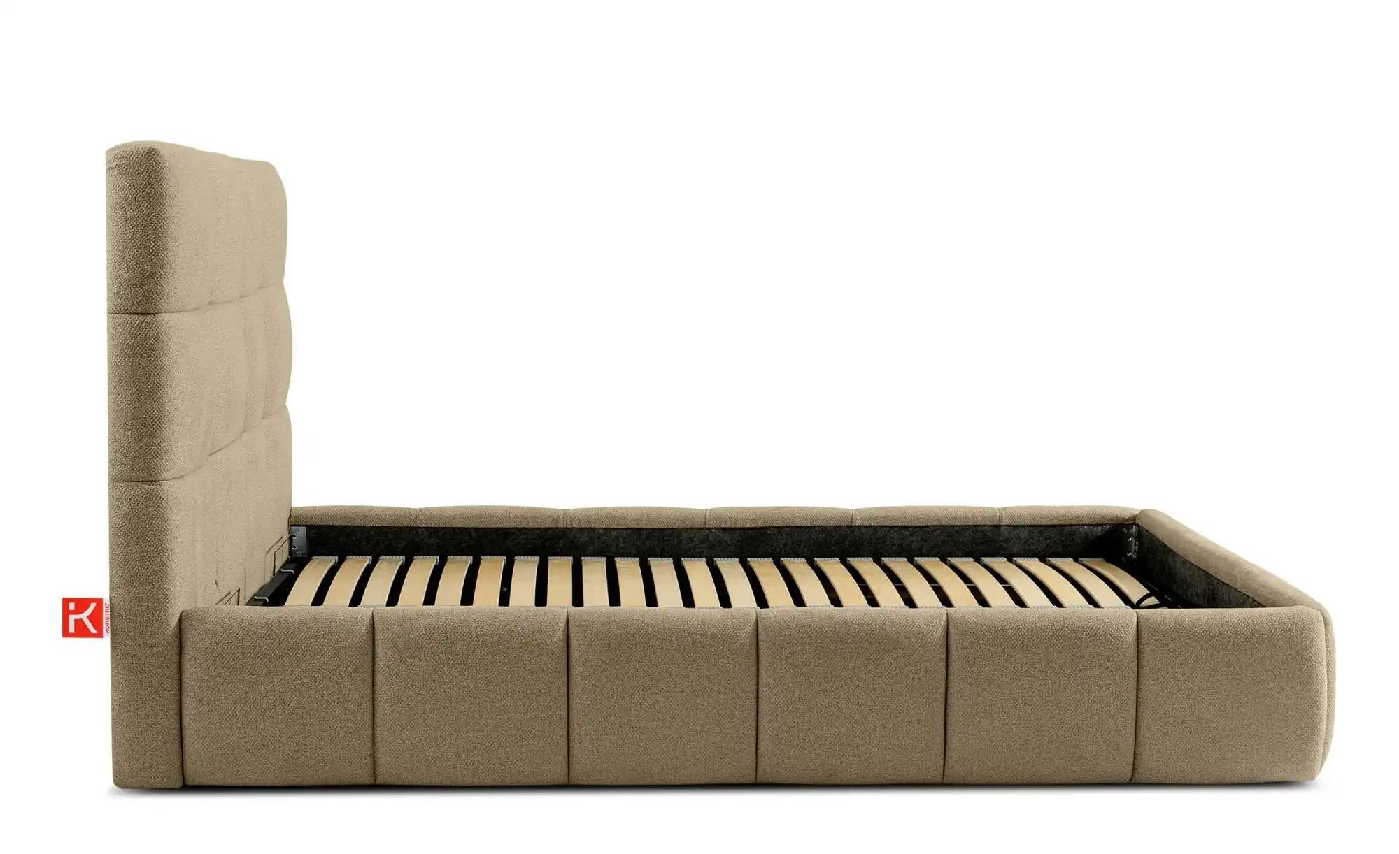 KONSIMO Polsterbett  Altos ¦ beige ¦ Maße (cm): B: 196 H: 115 Betten > Pols günstig online kaufen