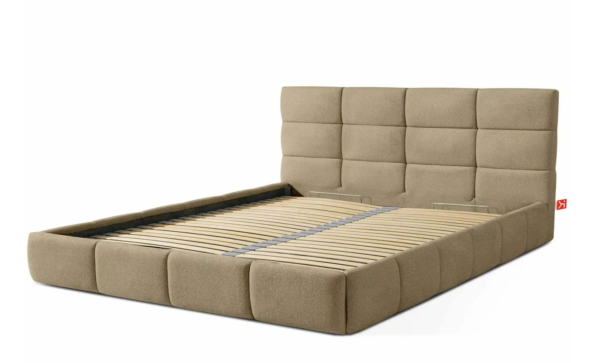 KONSIMO Polsterbett  Altos ¦ beige ¦ Maße (cm): B: 196 H: 115 Betten > Pols günstig online kaufen