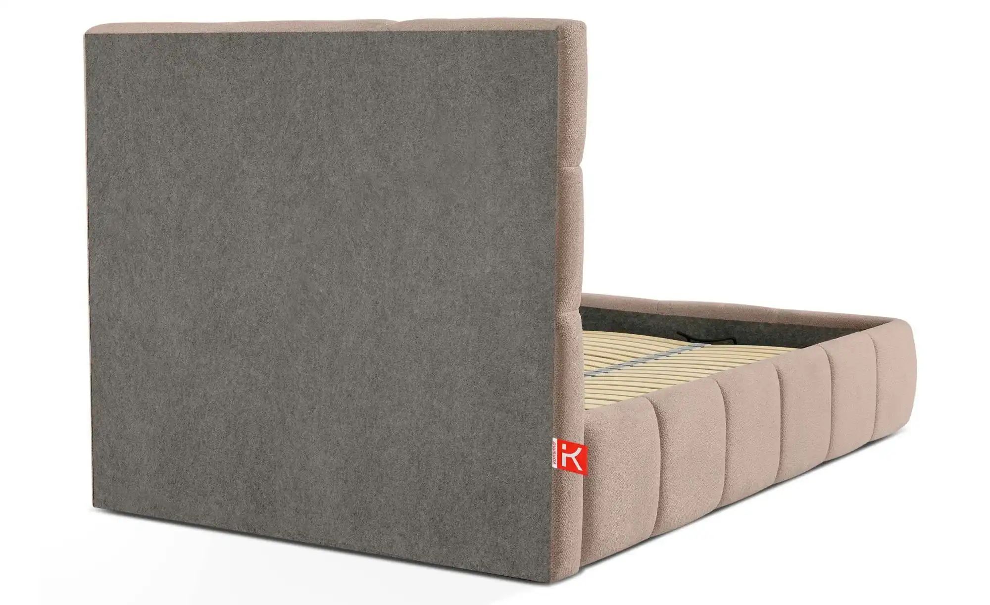 KONSIMO Polsterbett  Altos ¦ rosa/pink ¦ Maße (cm): B: 136 H: 115 Betten > günstig online kaufen
