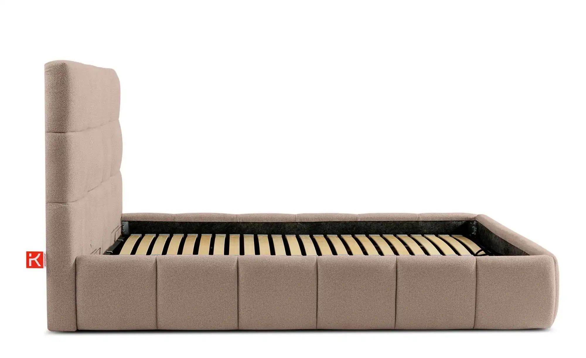 KONSIMO Polsterbett  Altos ¦ rosa/pink ¦ Maße (cm): B: 176 H: 115 Betten > günstig online kaufen