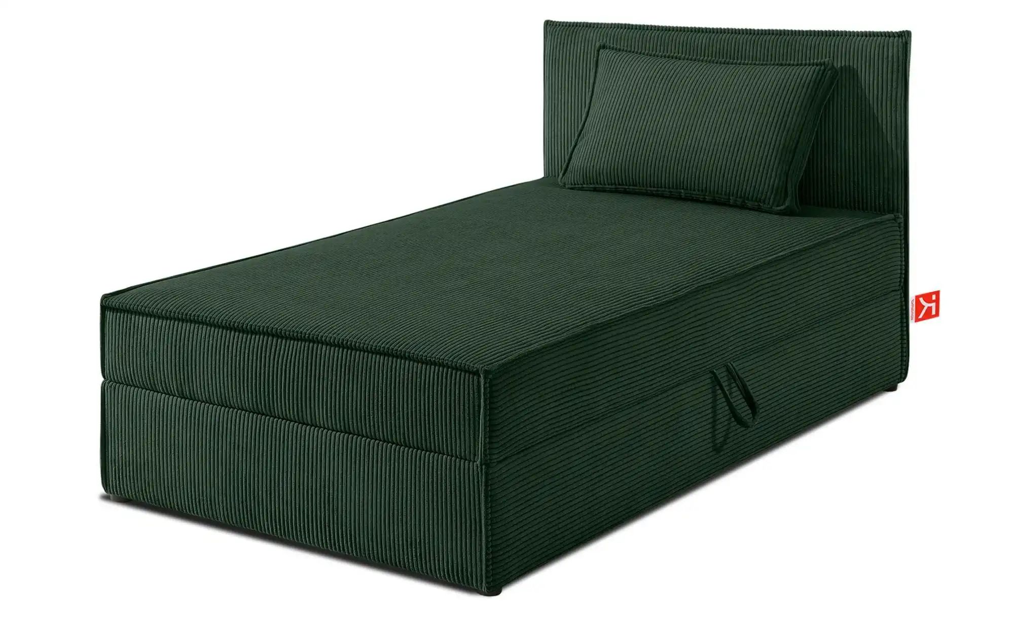 KONSIMO Boxbett mit Stauraum  H2 Roti ¦ grün ¦ Maße (cm): B: 85 H: 89 Bette günstig online kaufen