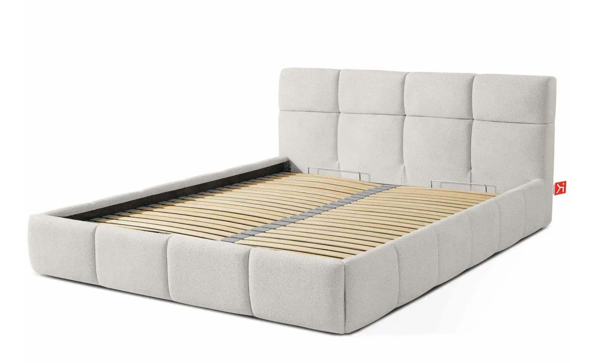 KONSIMO Polsterbett  Altos ¦ weiß ¦ Maße (cm): B: 156 H: 96 Betten > Polste günstig online kaufen