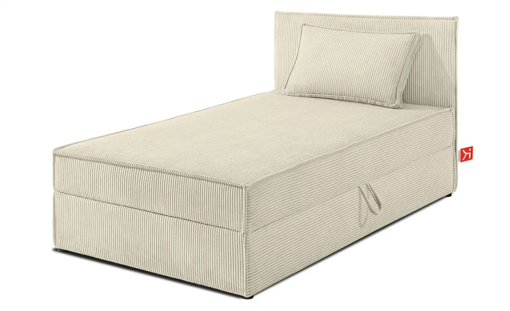 KONSIMO Boxbett mit Stauraum  H2 Roti ¦ creme ¦ Maße (cm): B: 85 H: 89 Bett günstig online kaufen