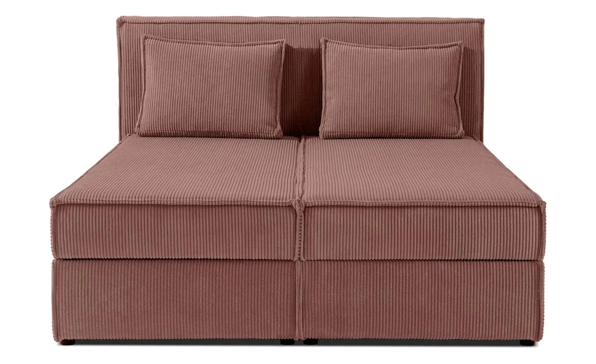 KONSIMO Boxbett   ¦ rosa/pink ¦ Maße (cm): B: 145 H: 95 Betten > Polsterbet günstig online kaufen