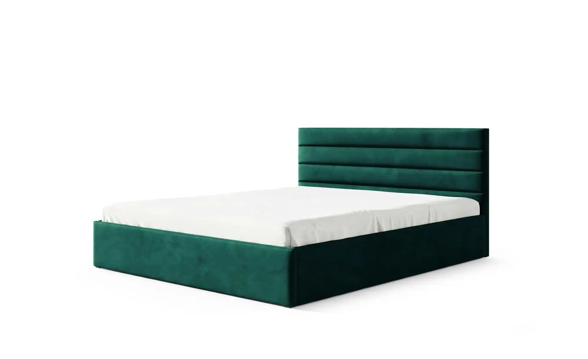 Polsterbett 200x200 Grün   ¦ grün ¦ Maße (cm): B: 99 H: 85 Betten > Polster günstig online kaufen