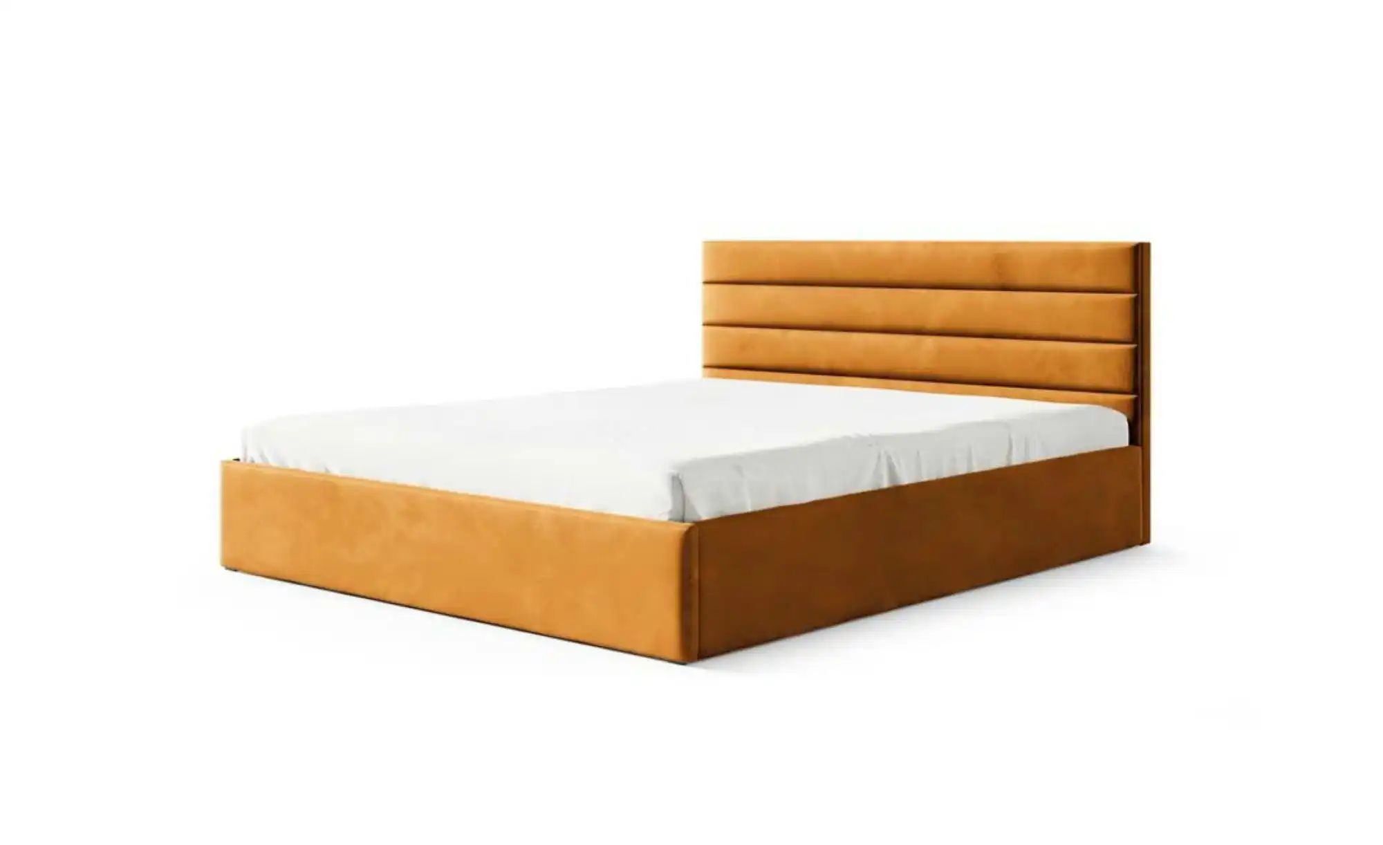 Polsterbett 200x200 Grün   ¦ gelb ¦ Maße (cm): B: 189 H: 85 Betten > Polste günstig online kaufen