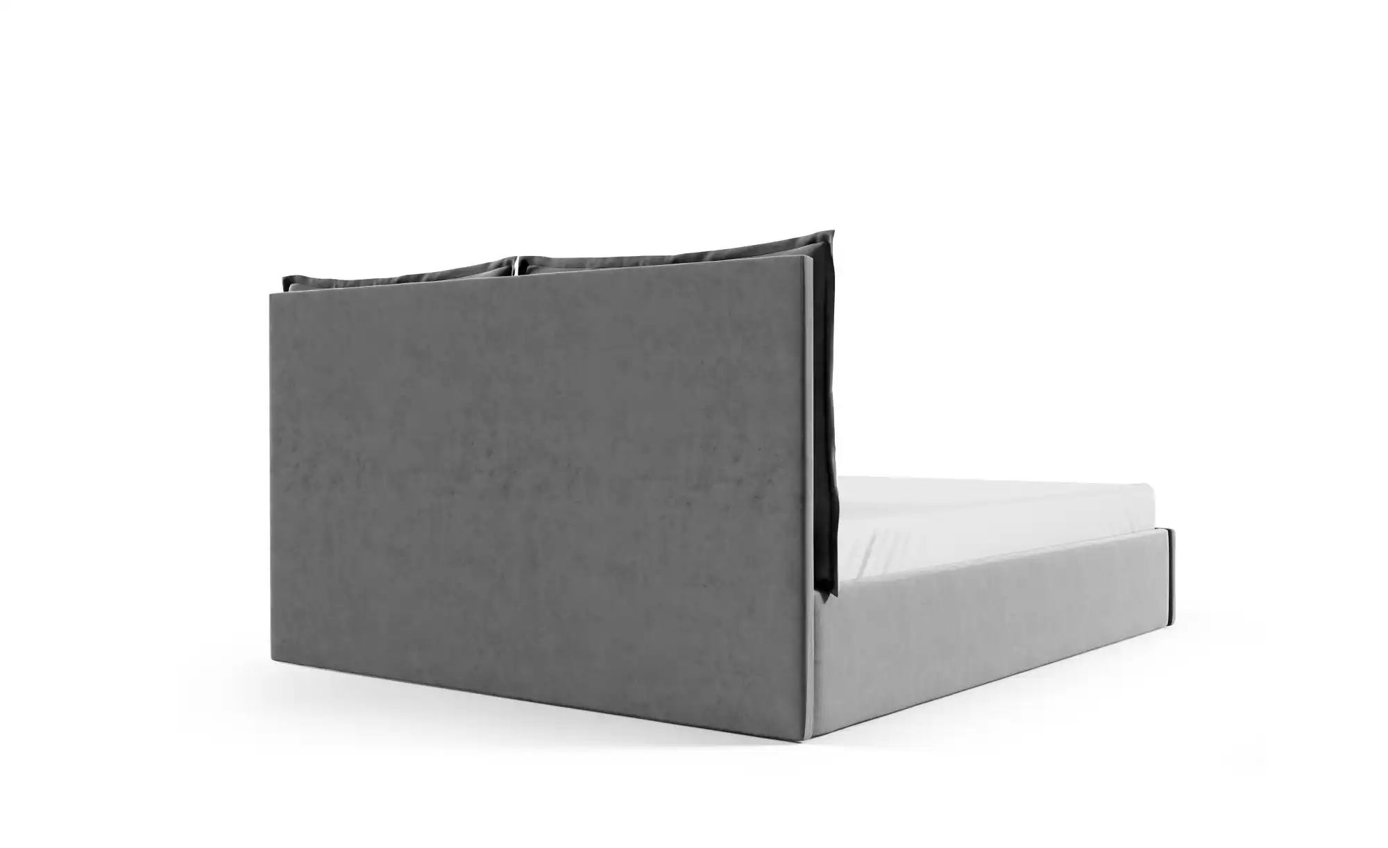 Polsterbett 120x200 Grau   ¦ grau ¦ Maße (cm): B: 209 H: 100 Betten > Polst günstig online kaufen