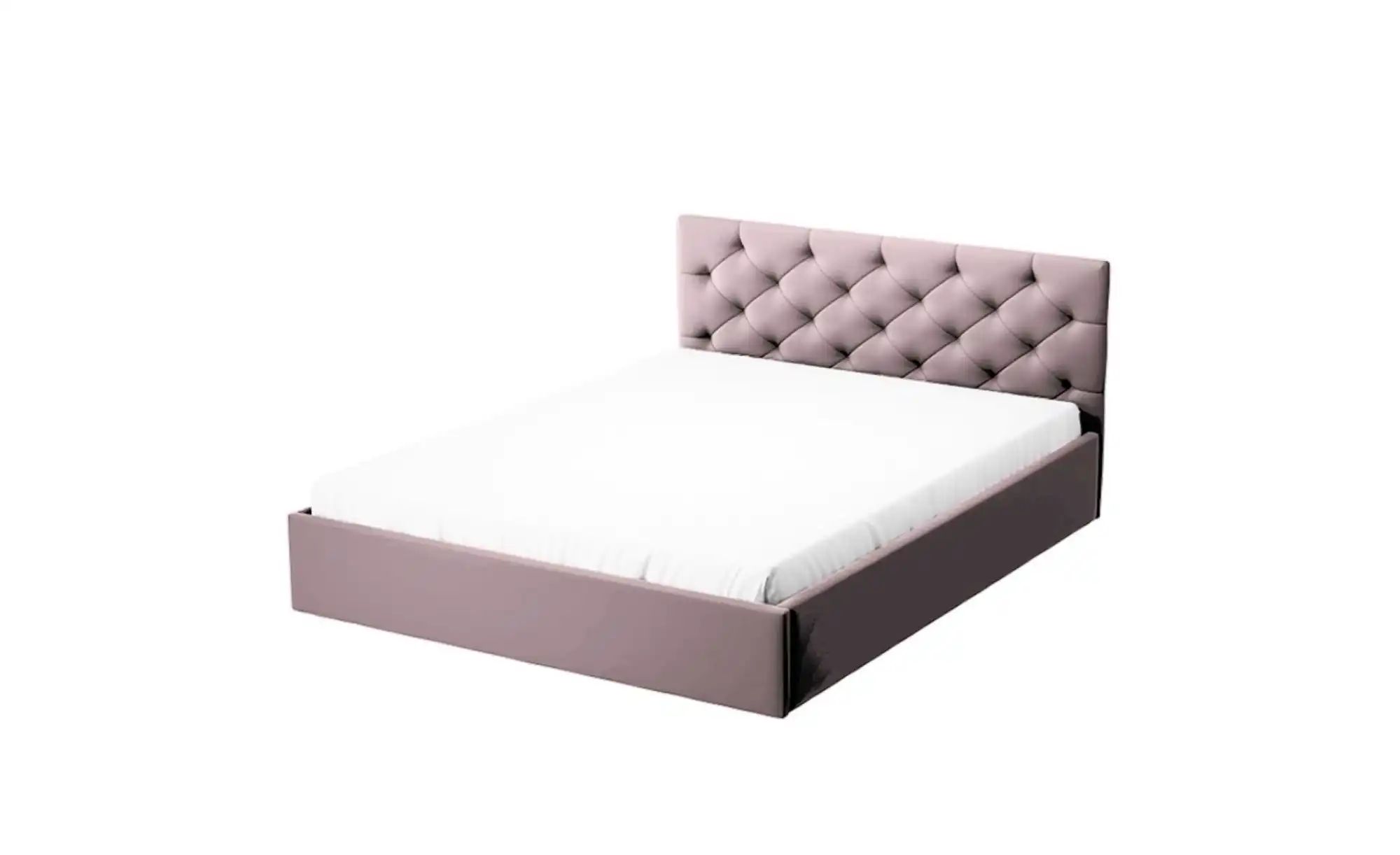 Polsterbett 160x200 Grau   ¦ rosa/pink ¦ Maße (cm): B: 149 H: 85 Betten > P günstig online kaufen