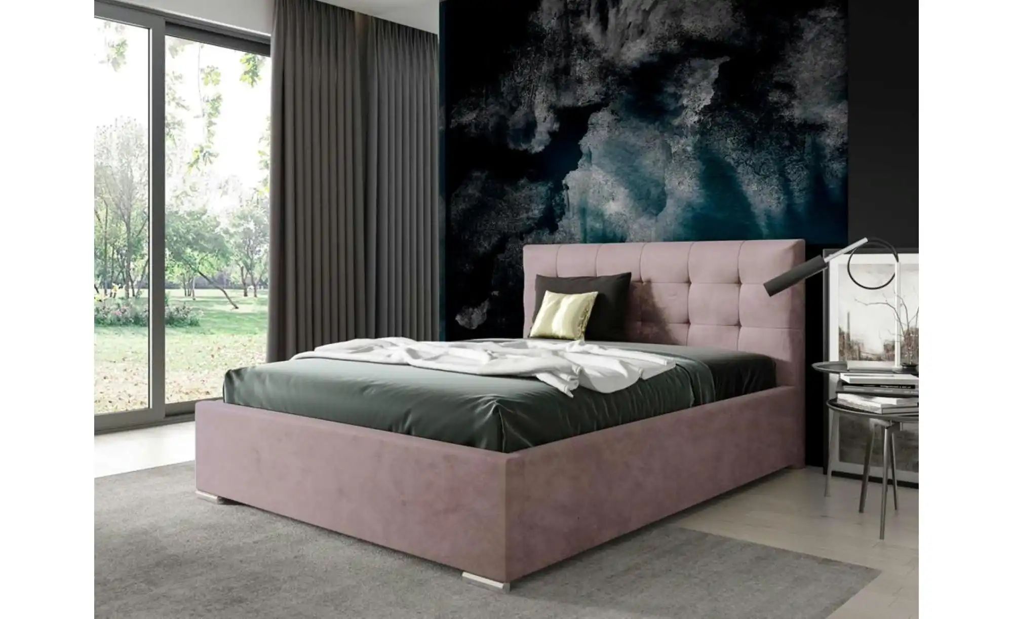 Thumbnail - Polsterbett mit Bettkasten Play ¦ rosa/pink ¦ Maße (cm): B: 140 H: 110 Betten > Komfortbetten - Höffner