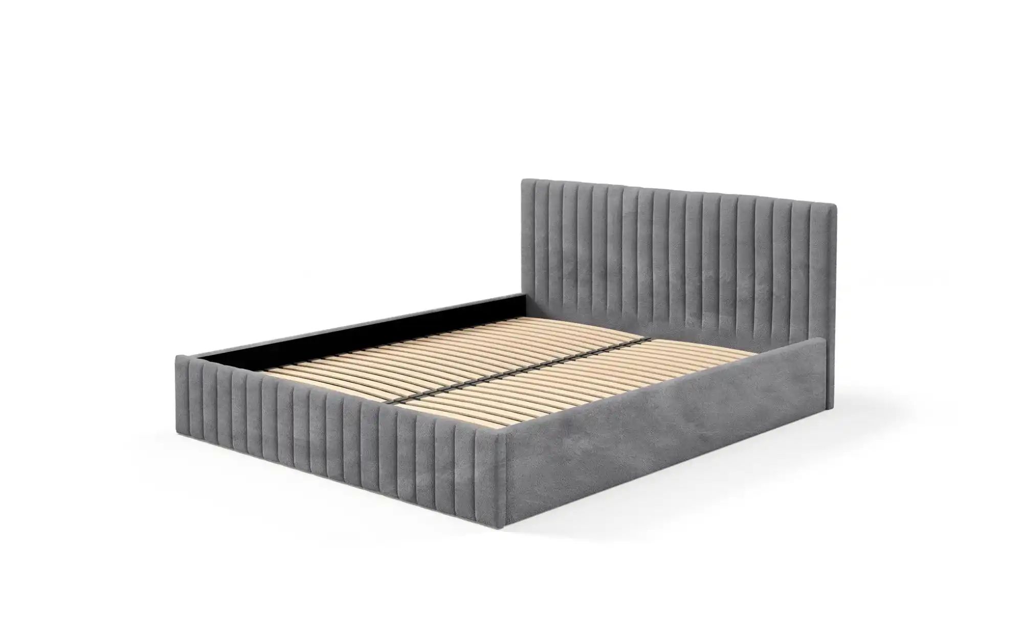 Polsterbett mit Bettkasten Sona ¦ grau ¦ Maße (cm): B: 169 H: 90 Betten > P günstig online kaufen