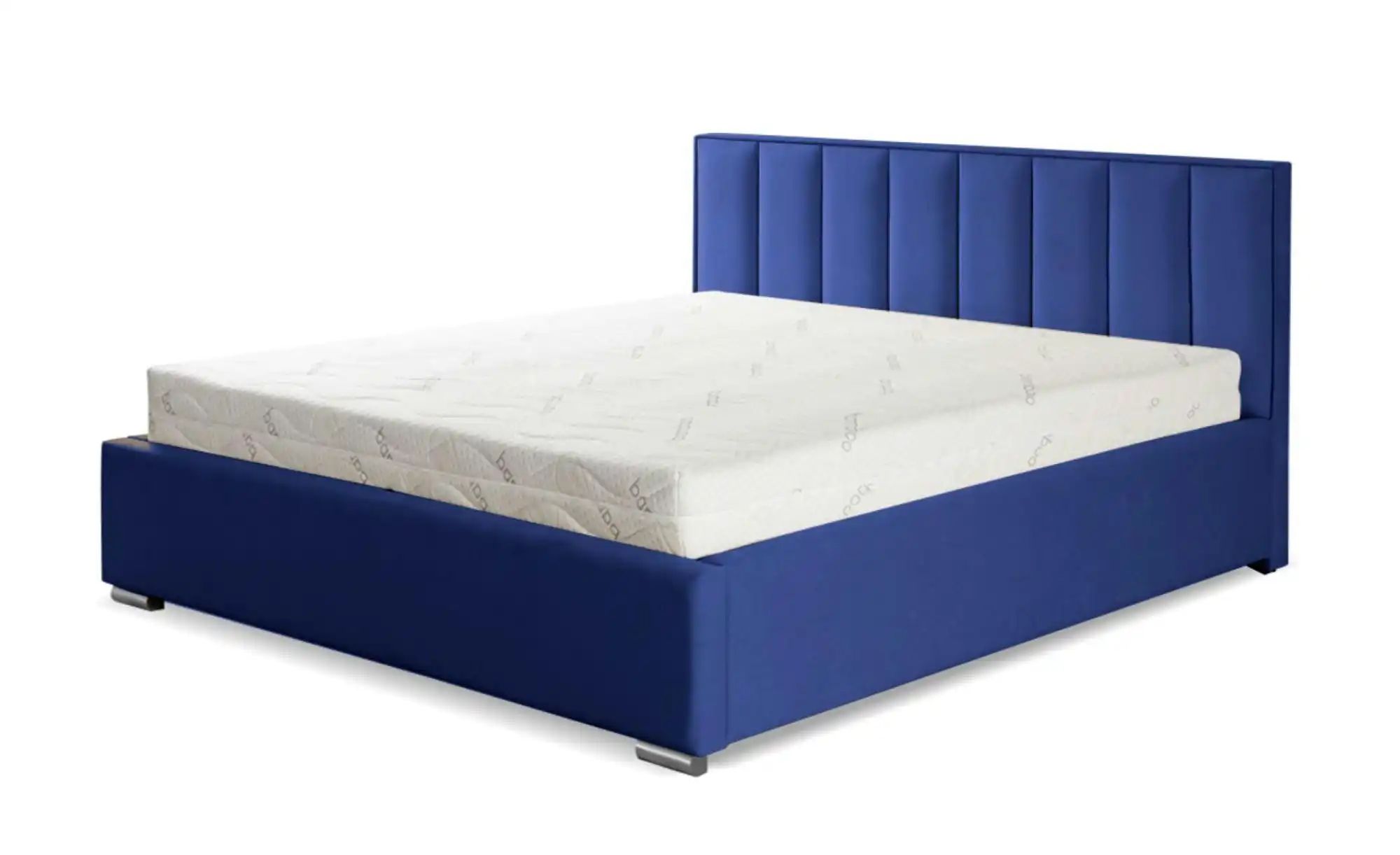Polsterbett 140x200 Gelb   ¦ blau ¦ Maße (cm): B: 160 H: 110 Betten > Komfo günstig online kaufen