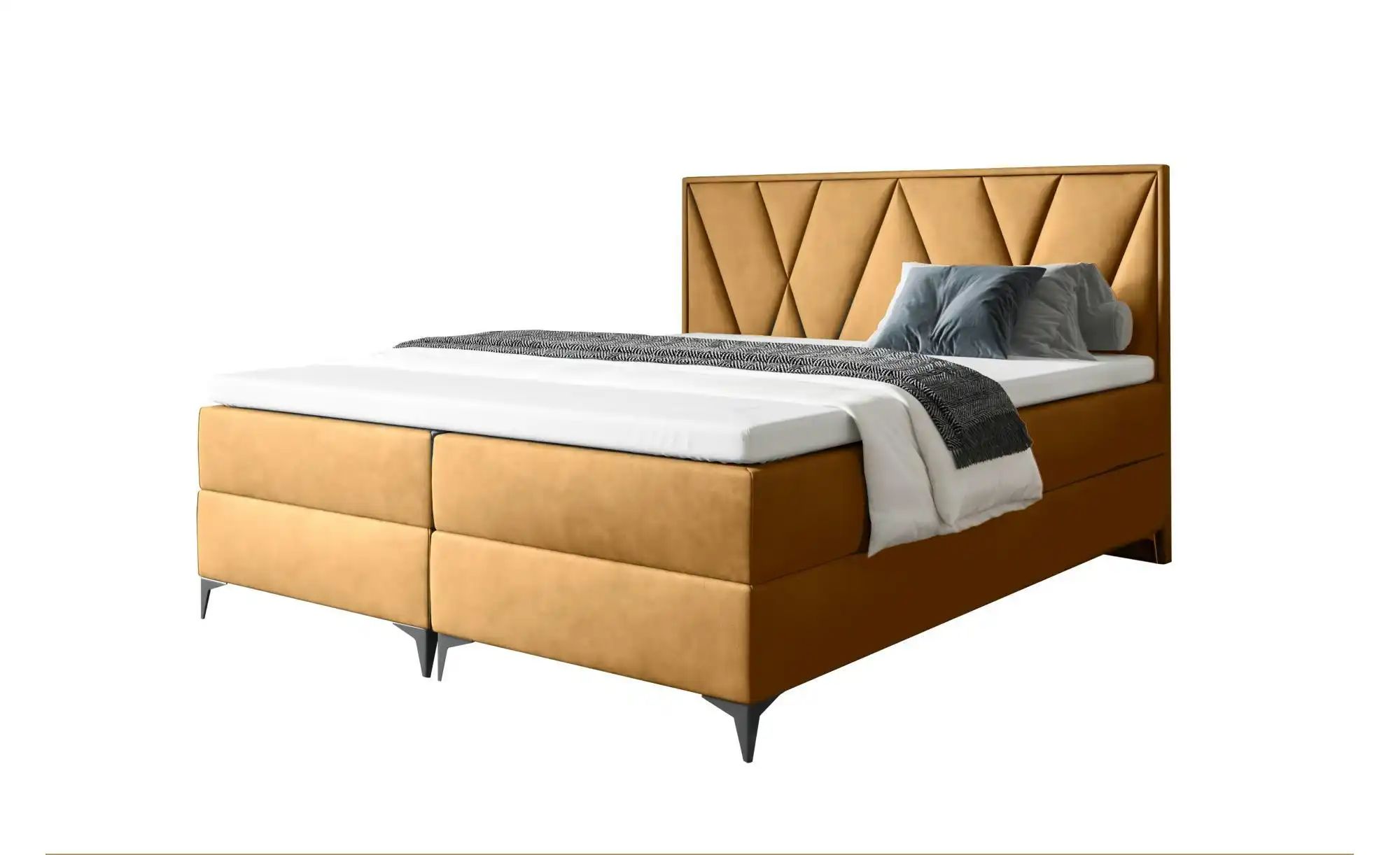 Boxbett 140x200 Schwarz   ¦ gelb ¦ Maße (cm): B: 140 H: 110 Betten > Polste günstig online kaufen