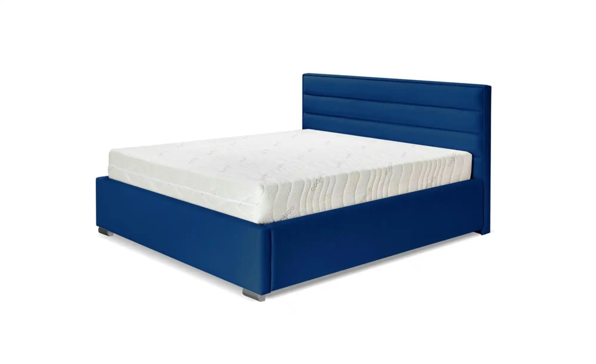 Polsterbett mit Bettkasten Cezar ¦ blau ¦ Maße (cm): B: 120 H: 110 Betten > günstig online kaufen