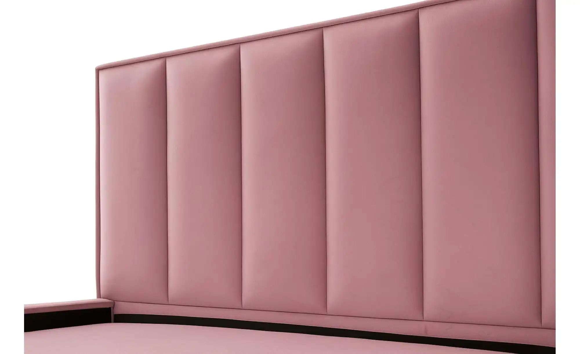 Polsterbett 140x200 Gelb   ¦ rosa/pink ¦ Maße (cm): B: 120 H: 110 Betten > günstig online kaufen