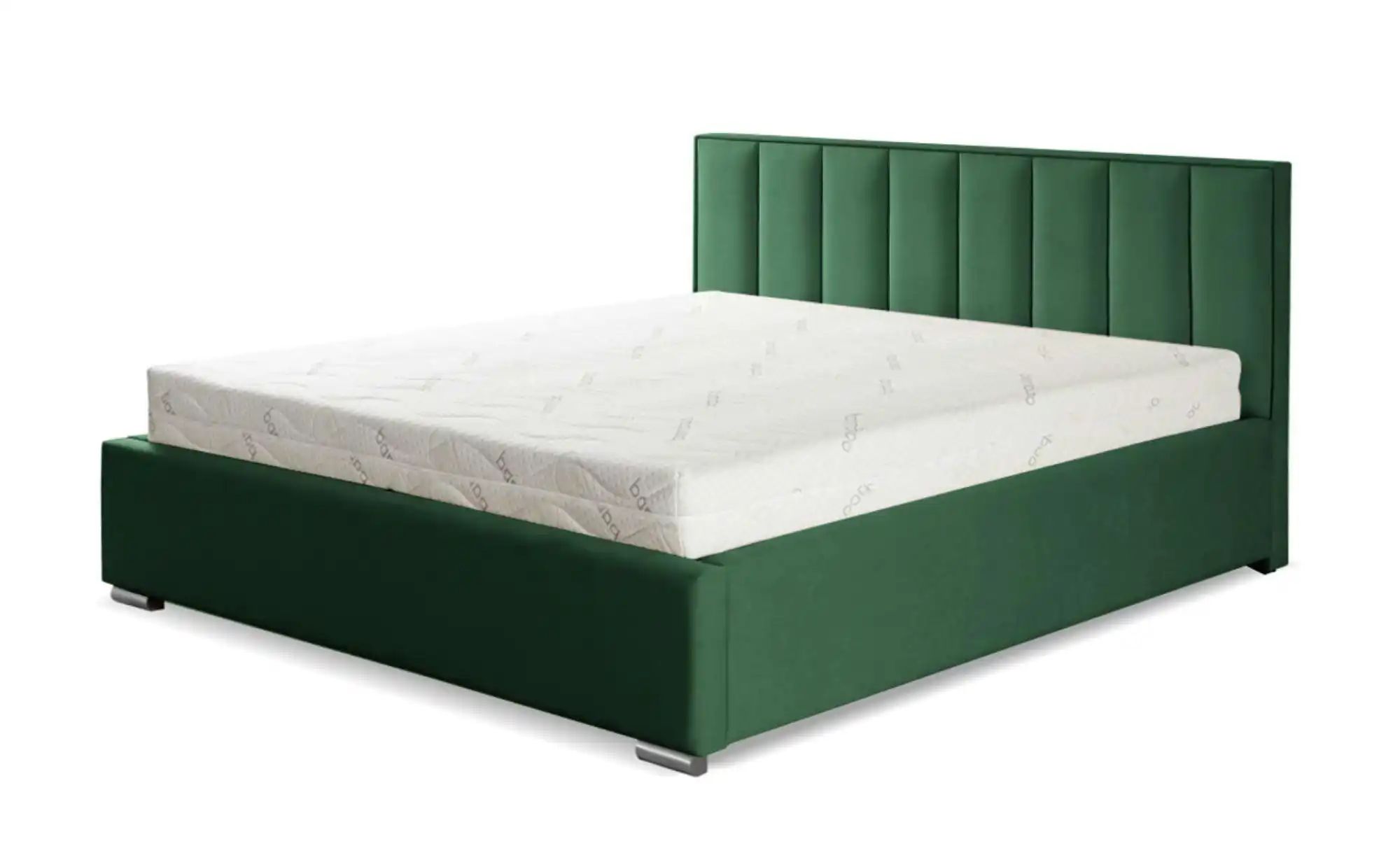 Polsterbett 140x200 Gelb ¦ grün ¦ Maße (cm): B: 180 H: 110 Betten > Komfo günstig online kaufen