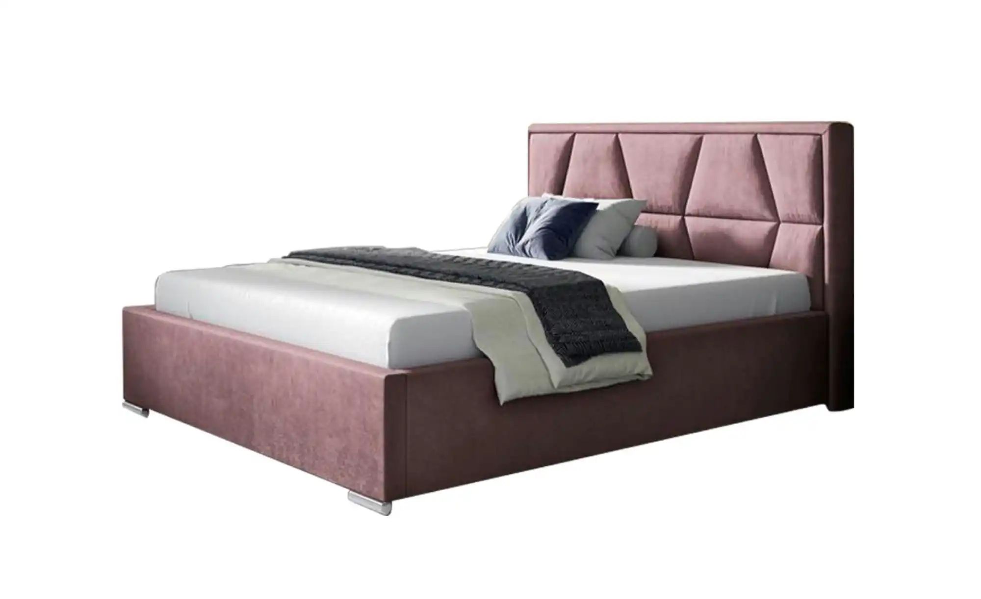Polsterbett 120x200 Grün   ¦ rosa/pink ¦ Maße (cm): B: 180 H: 110 Betten > günstig online kaufen