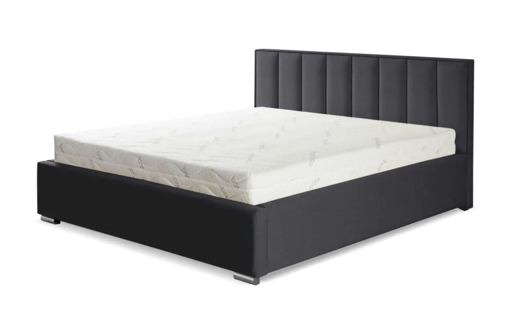 Polsterbett 140x200 Gelb   ¦ schwarz ¦ Maße (cm): B: 120 H: 110 Betten > Ko günstig online kaufen