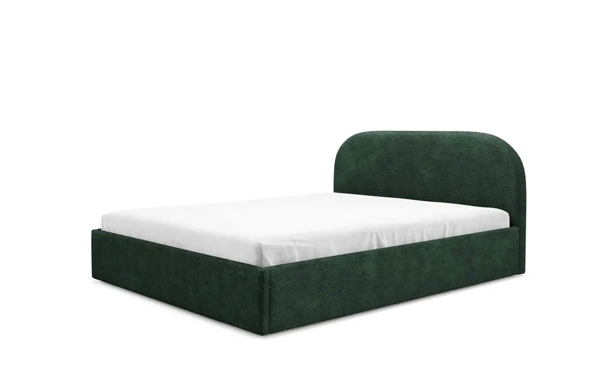 Polsterbett 180x200 Grau   ¦ grün ¦ Maße (cm): B: 160 H: 90 Betten > Polste günstig online kaufen