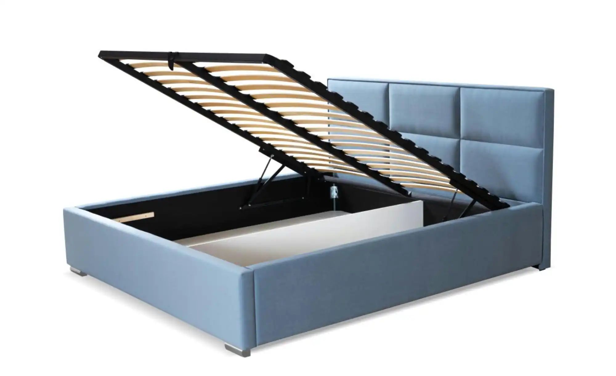 Polsterbett mit Bettkasten Imbir ¦ beige ¦ Maße (cm): B: 120 H: 52 Betten > günstig online kaufen