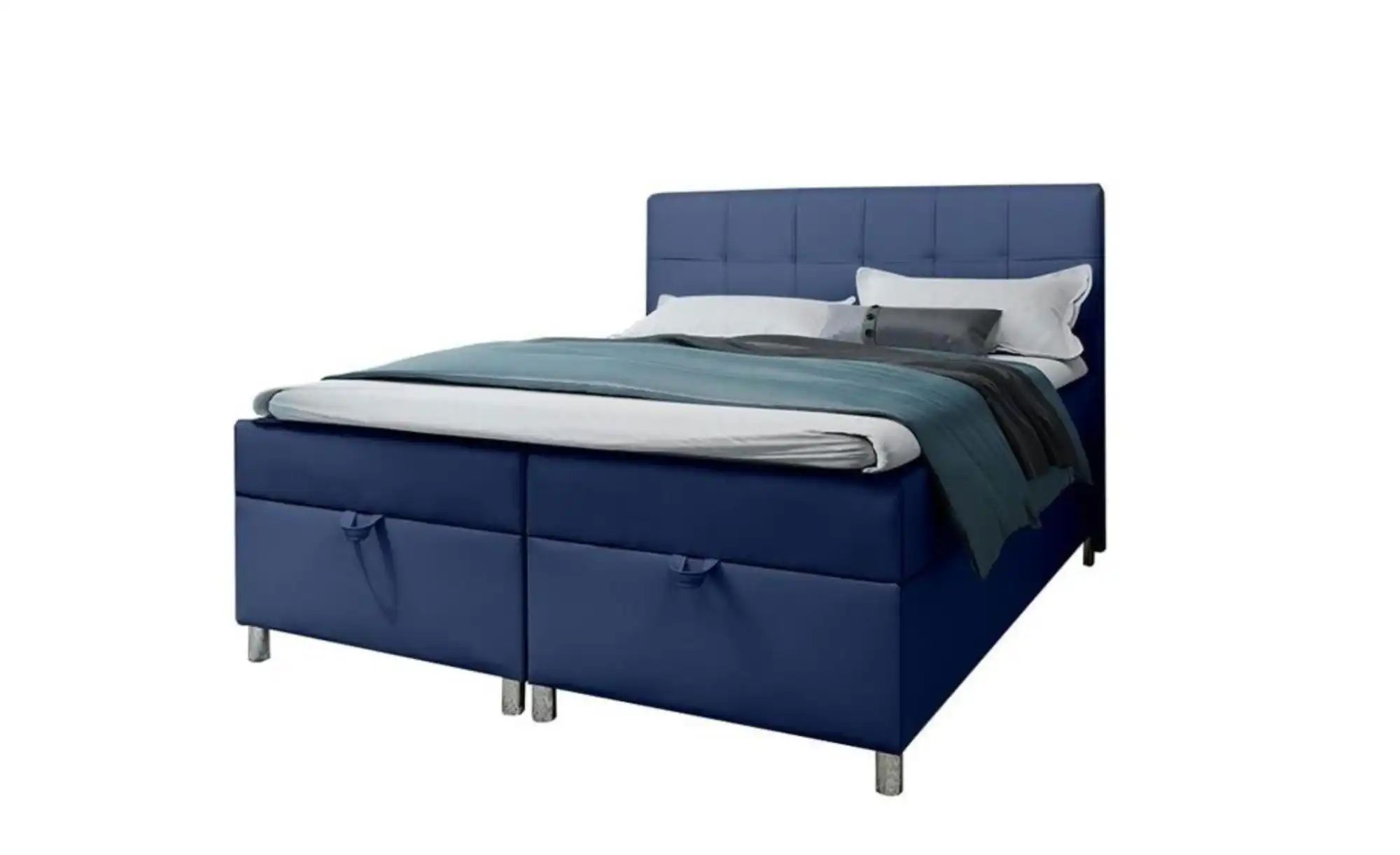 Boxbett 140x200 Dunkelblau   ¦ blau ¦ Maße (cm): B: 140 H: 110 Betten > Pol günstig online kaufen