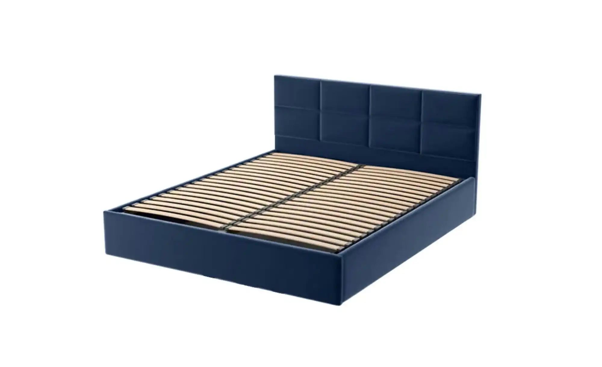 Polsterbett 200x200 Beige   ¦ blau ¦ Maße (cm): B: 149 H: 90 Betten > Polst günstig online kaufen
