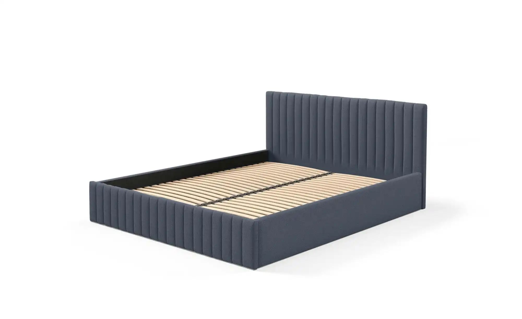 Polsterbett mit Bettkasten Sona ¦ blau ¦ Maße (cm): B: 149 H: 90 Betten > P günstig online kaufen