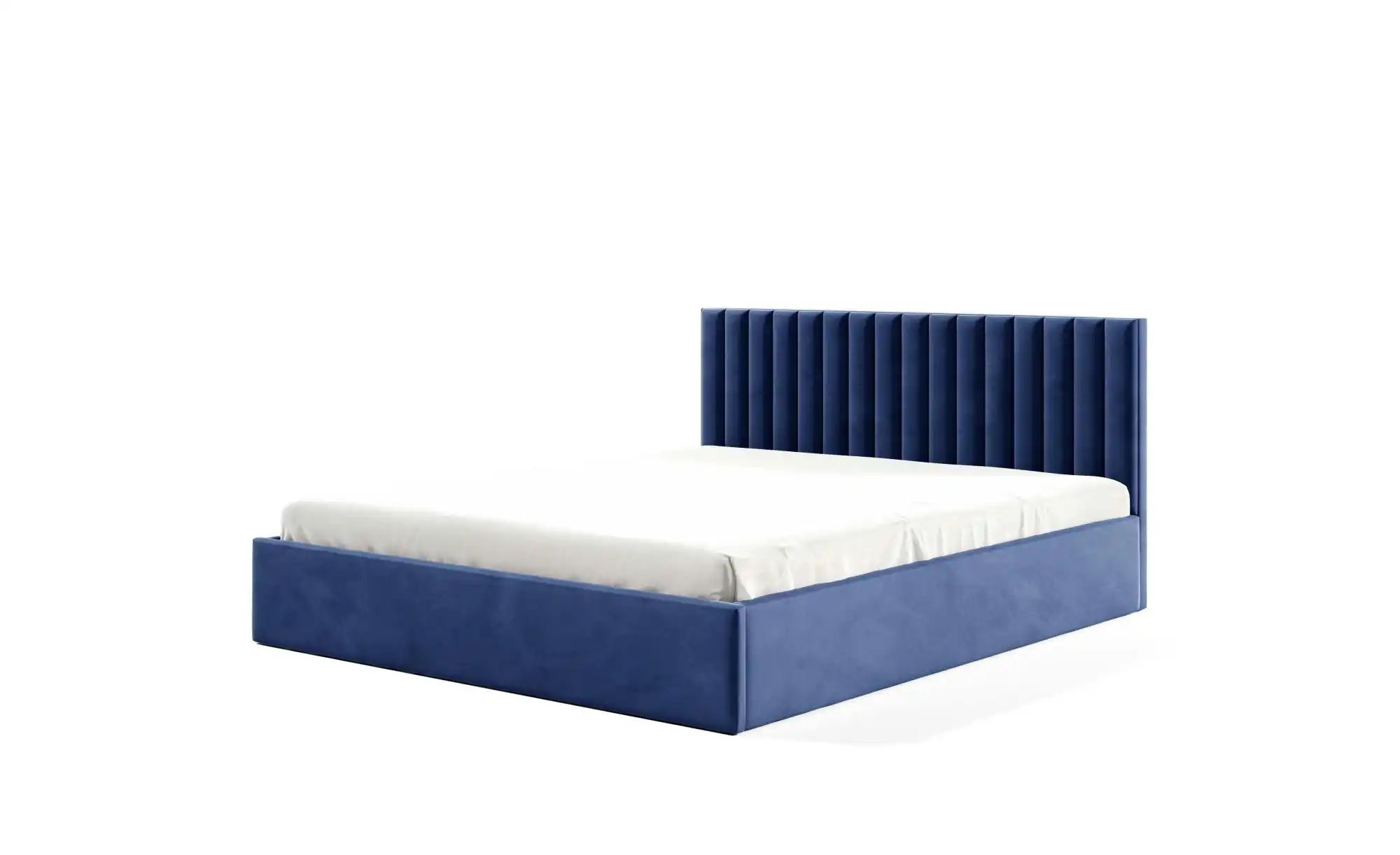 Polsterbett mit Bettkasten Fame ¦ blau ¦ Maße (cm): H: 85 Betten > Polsterb günstig online kaufen