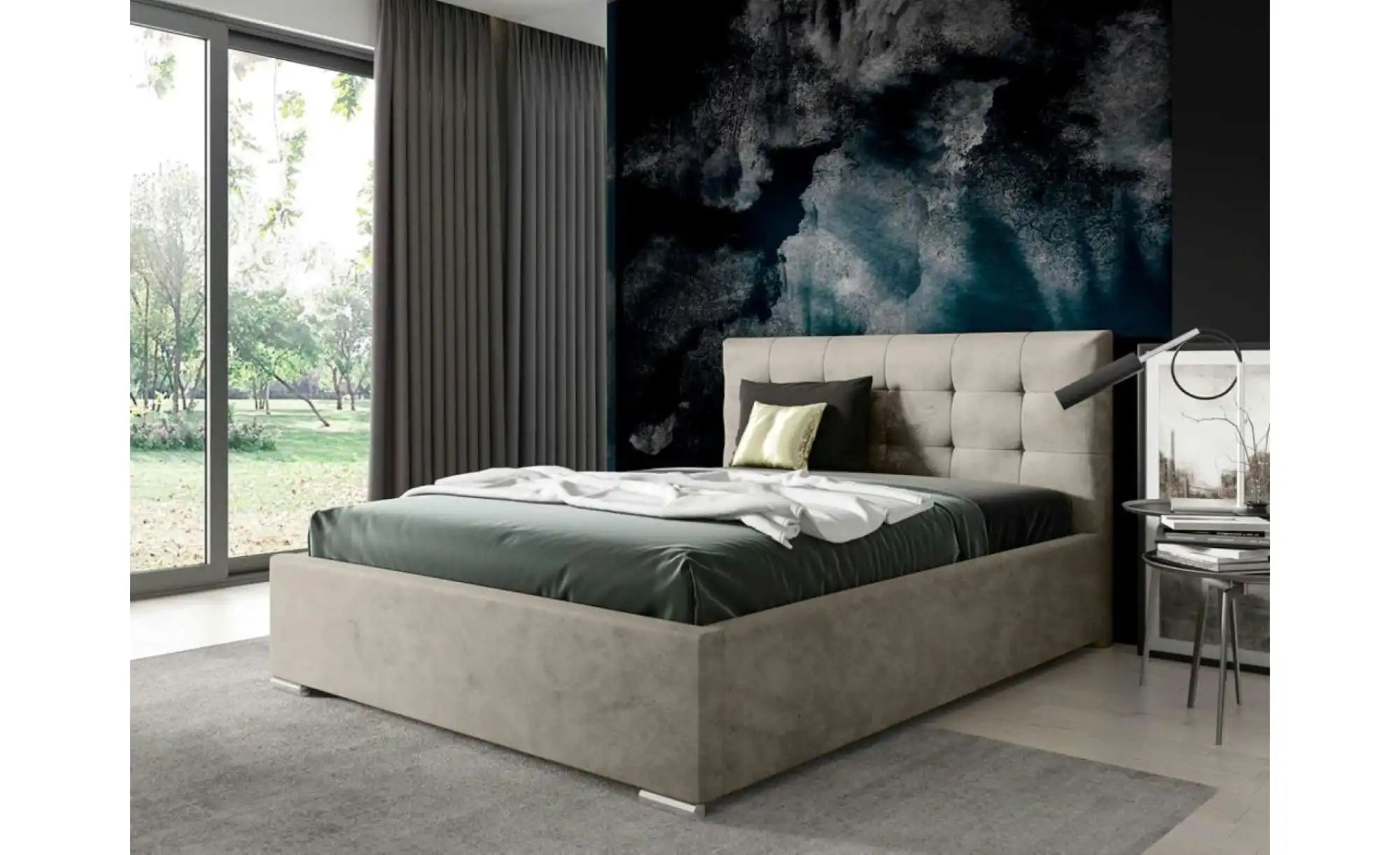 Thumbnail - Polsterbett mit Bettkasten Play ¦ beige ¦ Maße (cm): B: 200 H: 110 Betten > Polsterbetten - Höffner