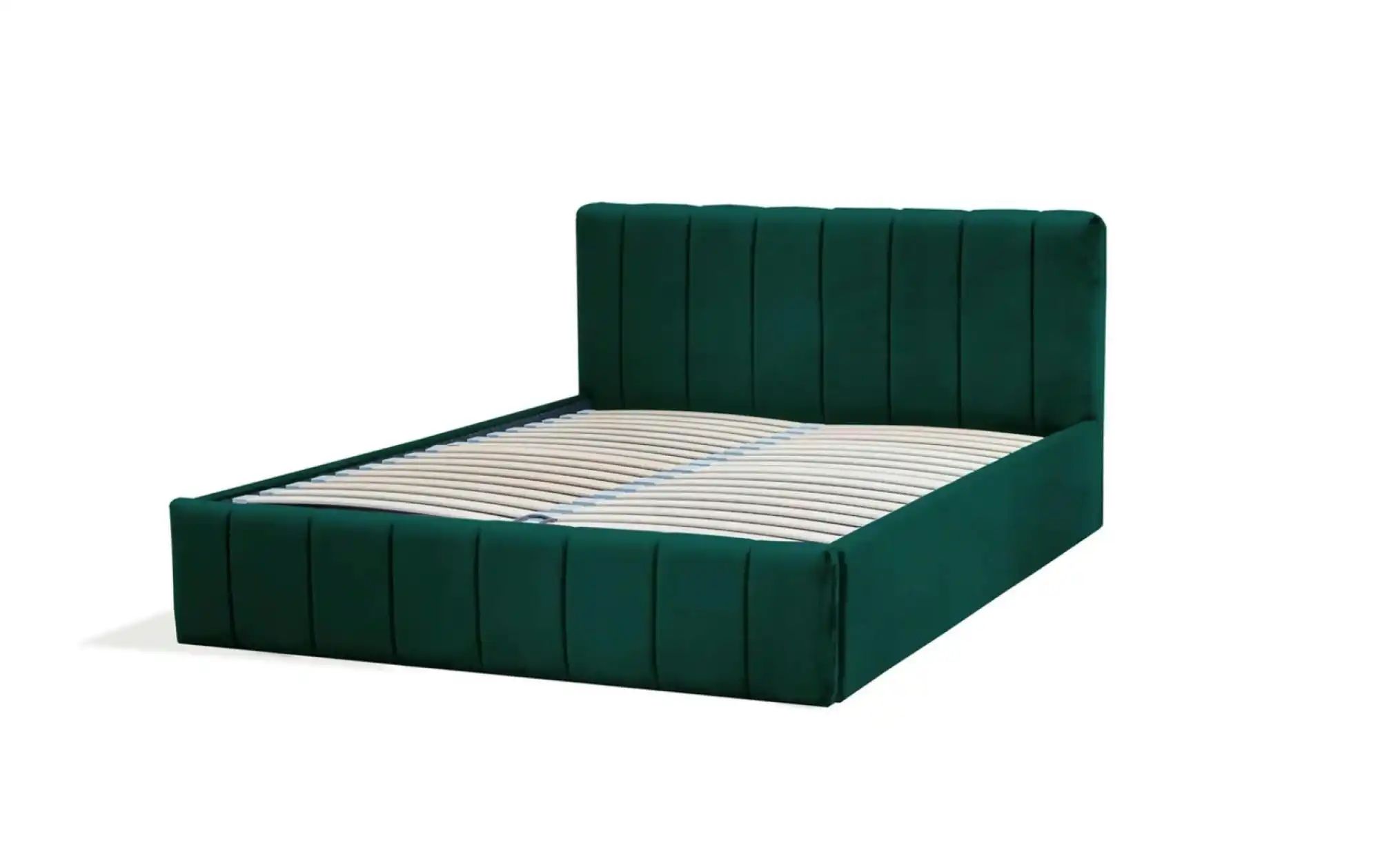 Polsterbett mit Bettkasten Nina ¦ grün ¦ Maße (cm): B: 169 H: 85 Betten > P günstig online kaufen