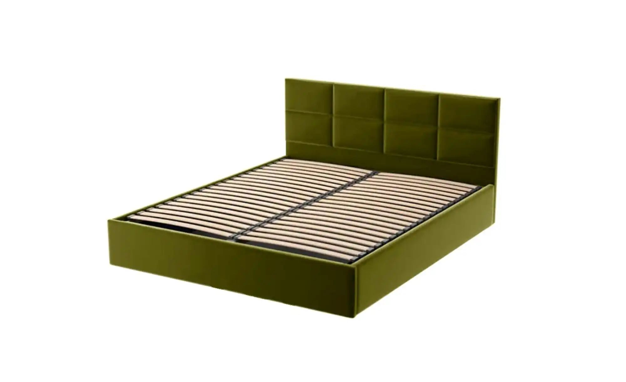 Polsterbett mit Bettkasten Gobi ¦ grün ¦ Maße (cm): B: 99 H: 90 Betten > Po günstig online kaufen