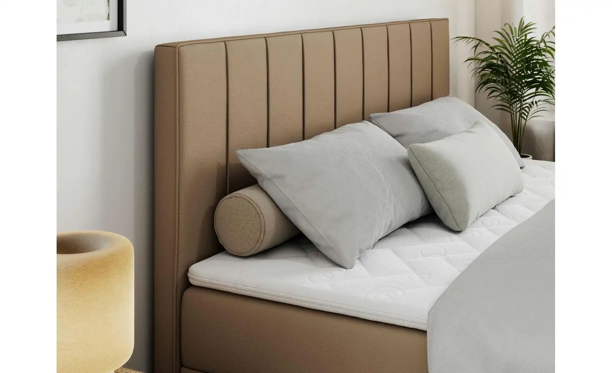 Thumbnail - Boxbett mit Bettkasten Ally ¦ braun ¦ Maße (cm): B: 180 H: 118 Betten > Komfortbetten - Höffner