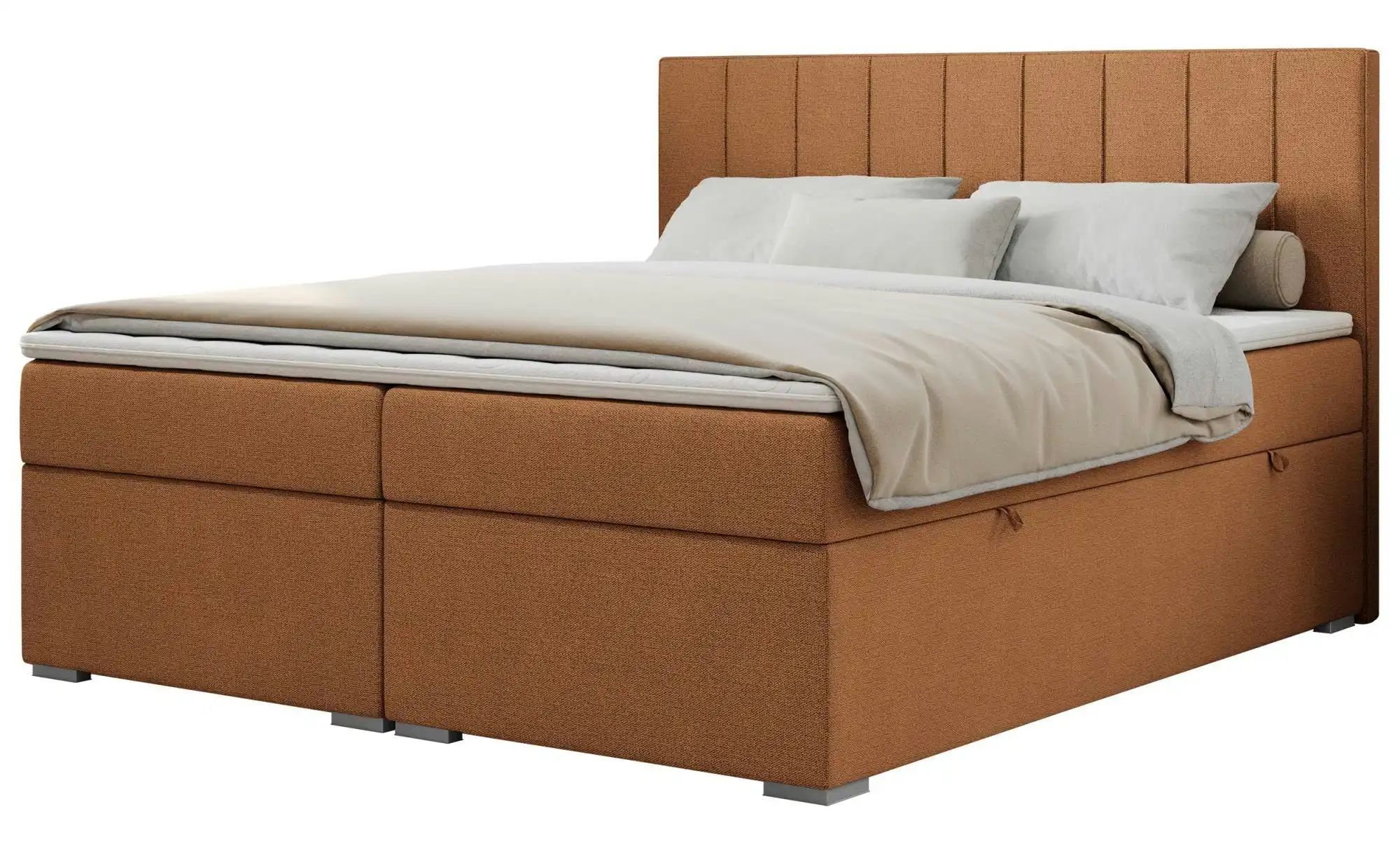 Boxbett mit Bettkasten Ally ¦ orange ¦ Maße (cm): B: 140 H: 118 Betten > Ko günstig online kaufen