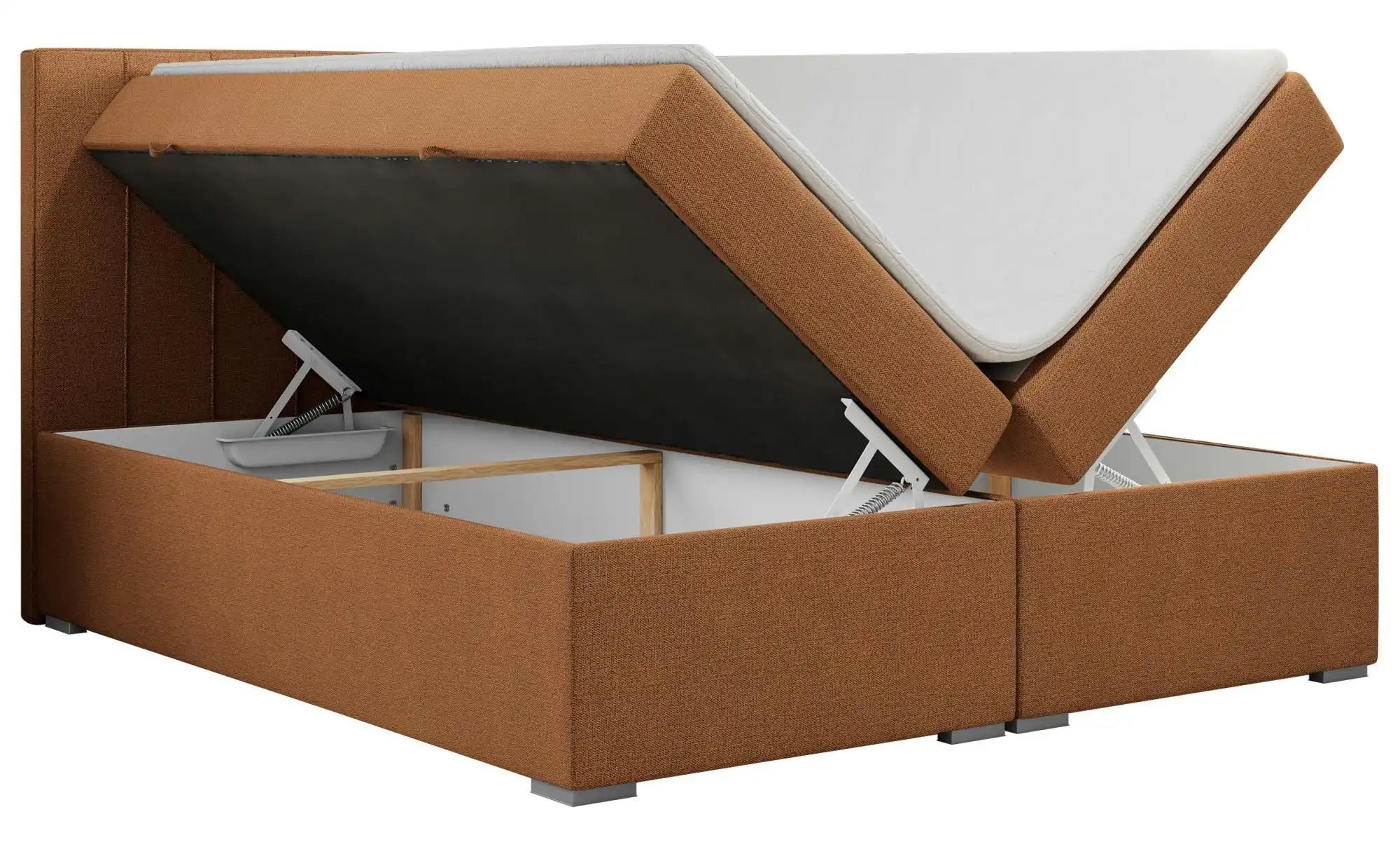 Boxbett mit Bettkasten Ally ¦ orange ¦ Maße (cm): B: 180 H: 118 Betten > Ko günstig online kaufen