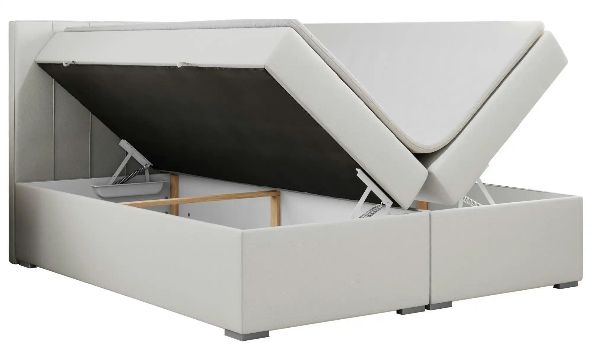 Boxbett mit Bettkasten Ally ¦ weiß ¦ Maße (cm): B: 180 H: 118 Betten > Komf günstig online kaufen