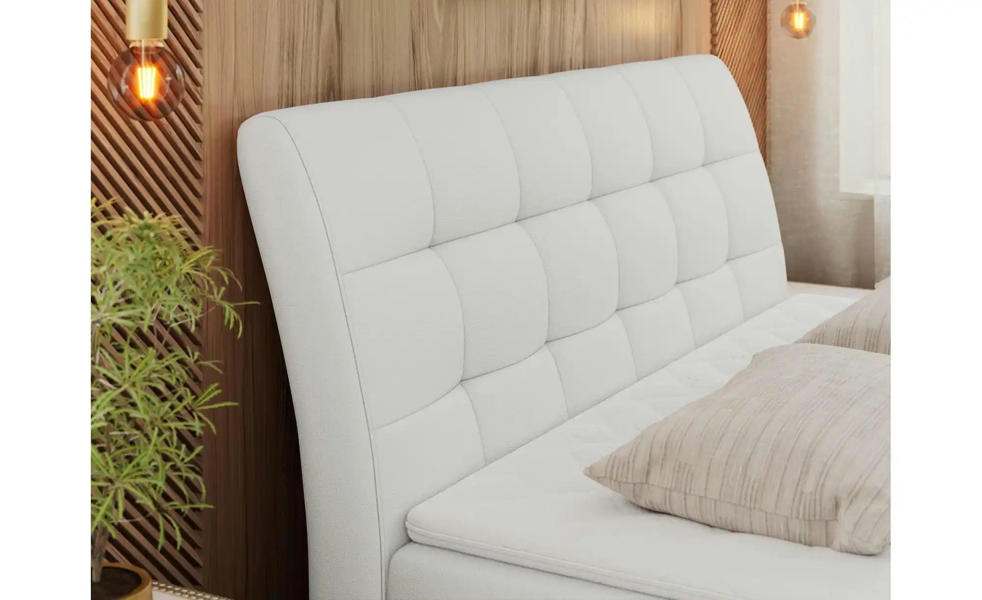 Thumbnail - Boxbett mit Bettkasten Diegos ¦ weiß ¦ Maße (cm): B: 200 H: 118 Betten > Komfortbetten - Höffner