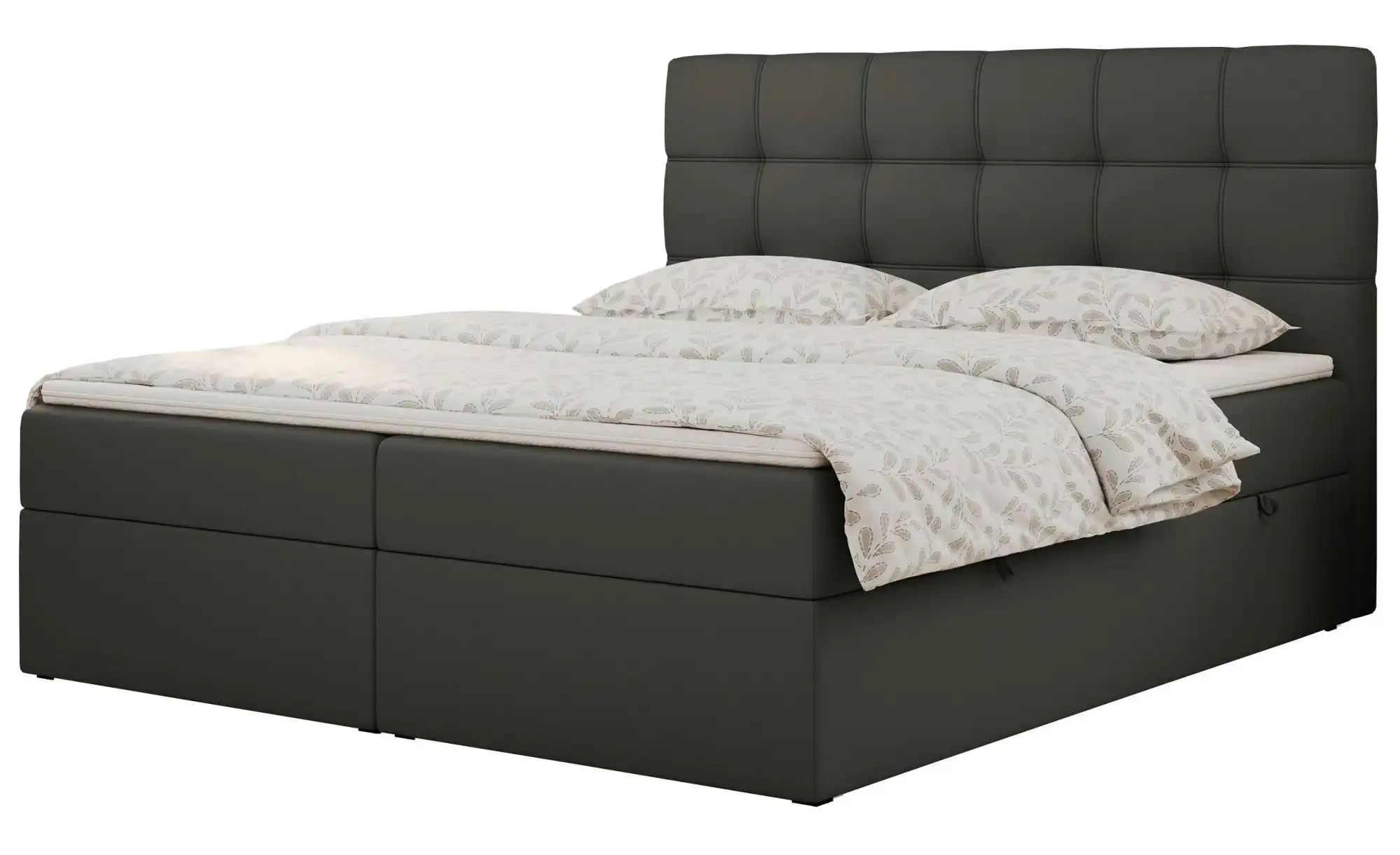 Boxbett mit Bettkasten Erni ¦ grau ¦ Maße (cm): B: 140 H: 110 Betten > Pols günstig online kaufen