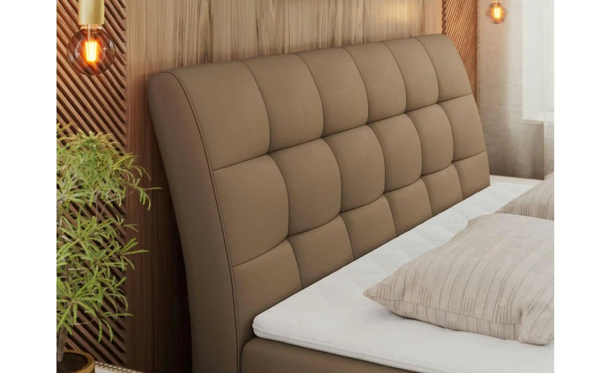 Thumbnail - Boxbett mit Bettkasten Diegos ¦ braun ¦ Maße (cm): B: 180 H: 118 Betten > Komfortbetten - Höffner