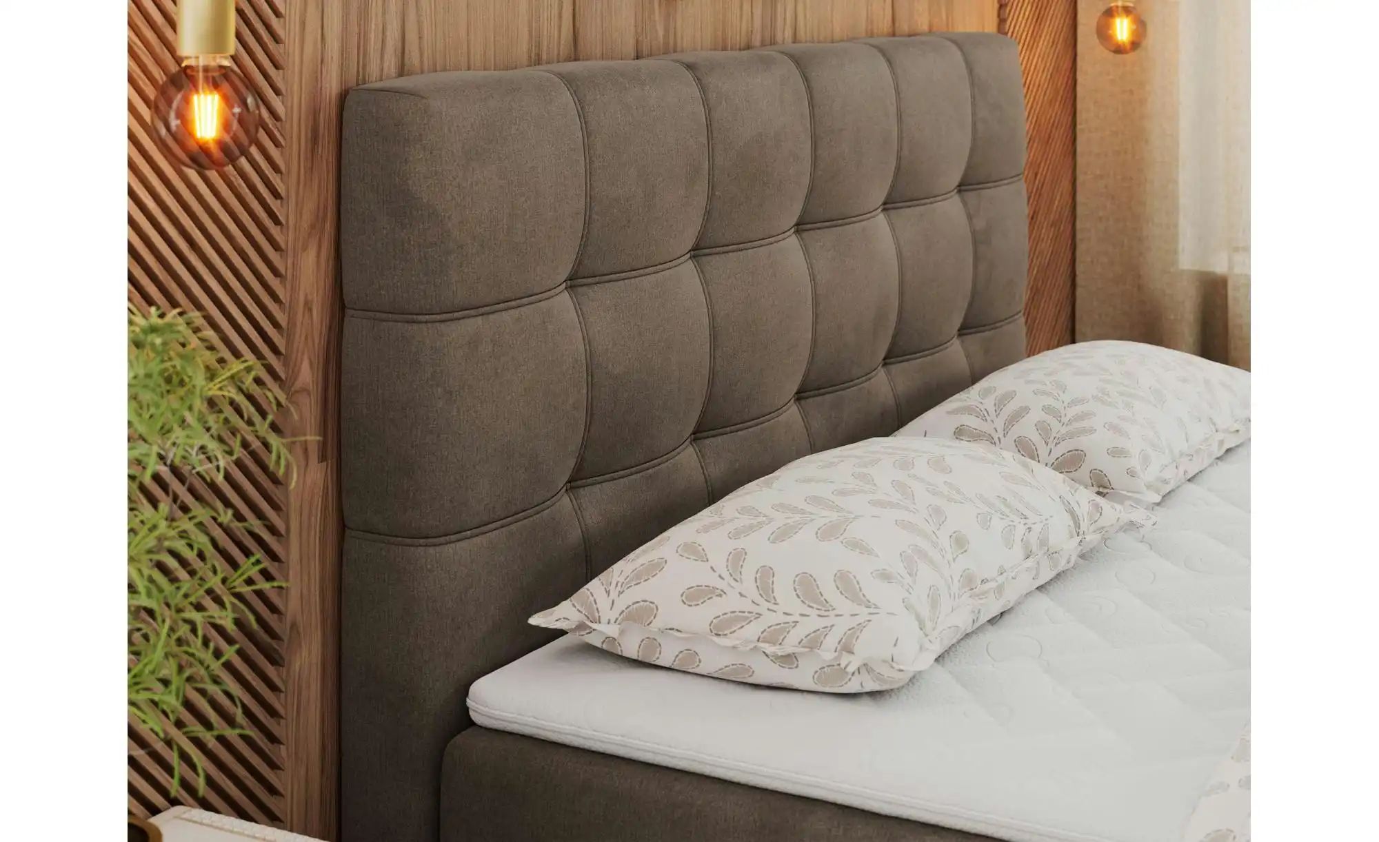 Thumbnail - Boxbett mit Bettkasten Erni ¦ braun ¦ Maße (cm): B: 180 H: 110 Betten > Komfortbetten - Höffner