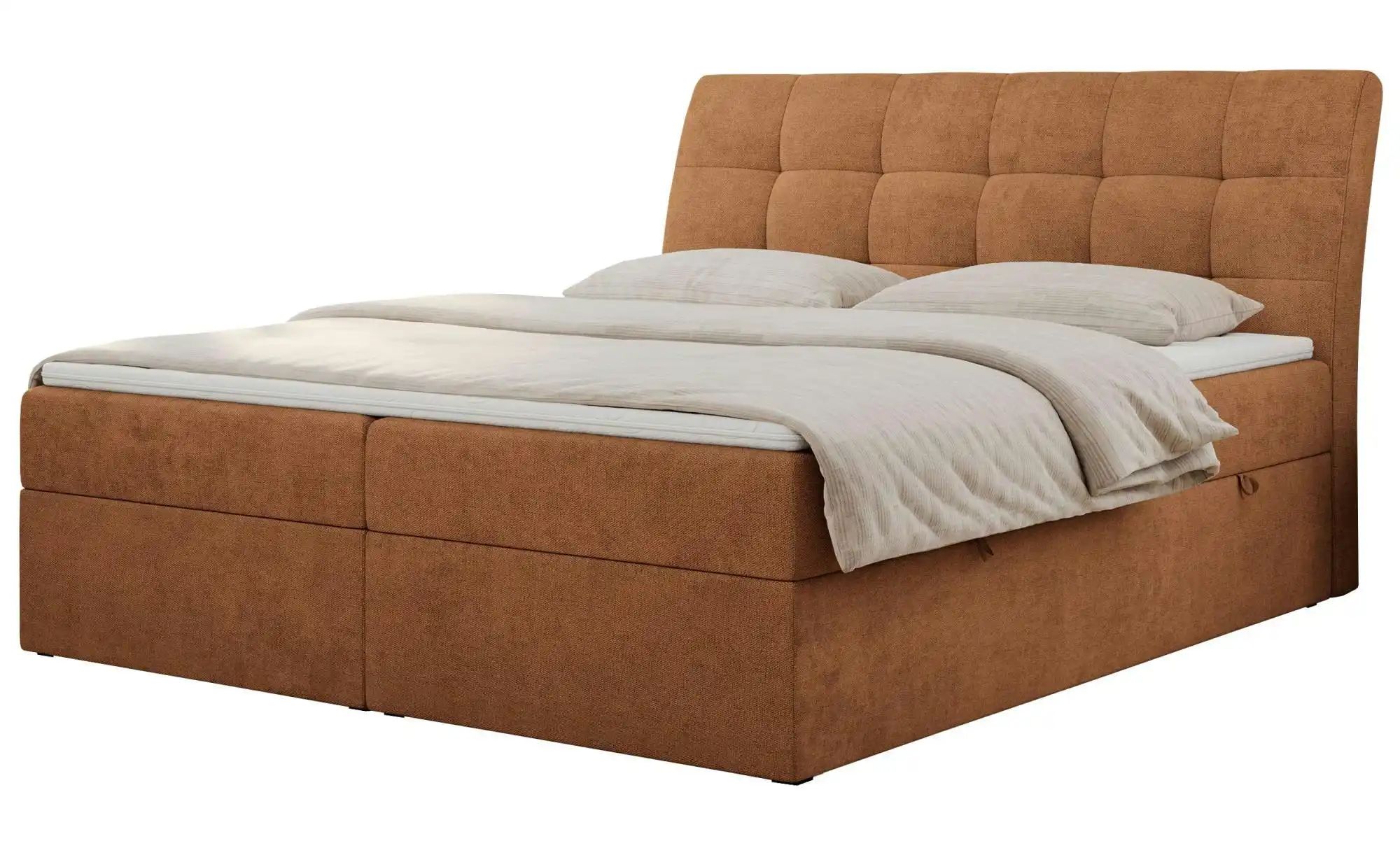 Boxbett mit Bettkasten Diegos ¦ orange ¦ Maße (cm): H: 118 Betten > Komfort günstig online kaufen