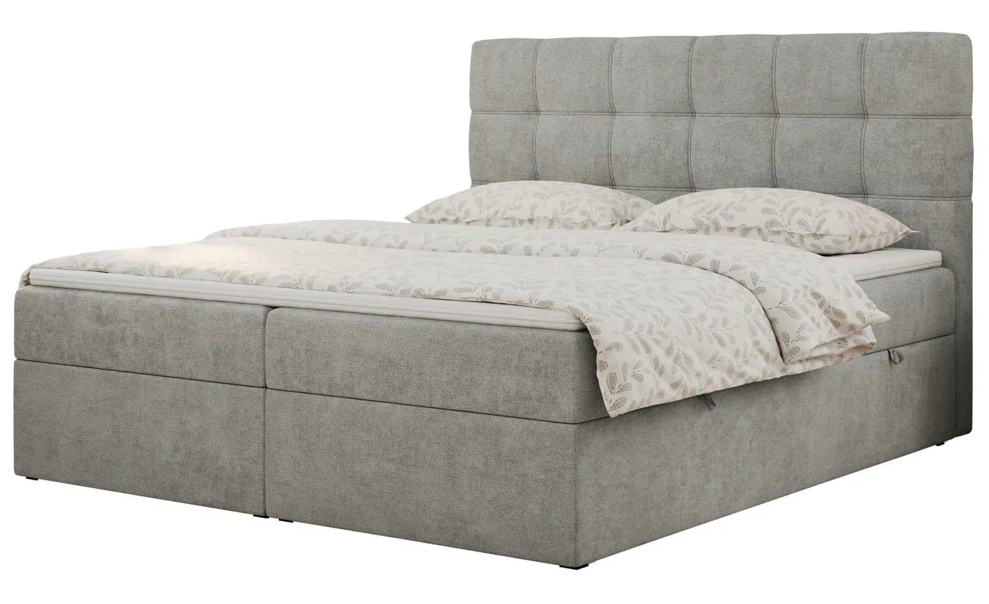 Boxbett mit Bettkasten Erni ¦ grau ¦ Maße (cm): H: 110 Betten > Komfortbett günstig online kaufen