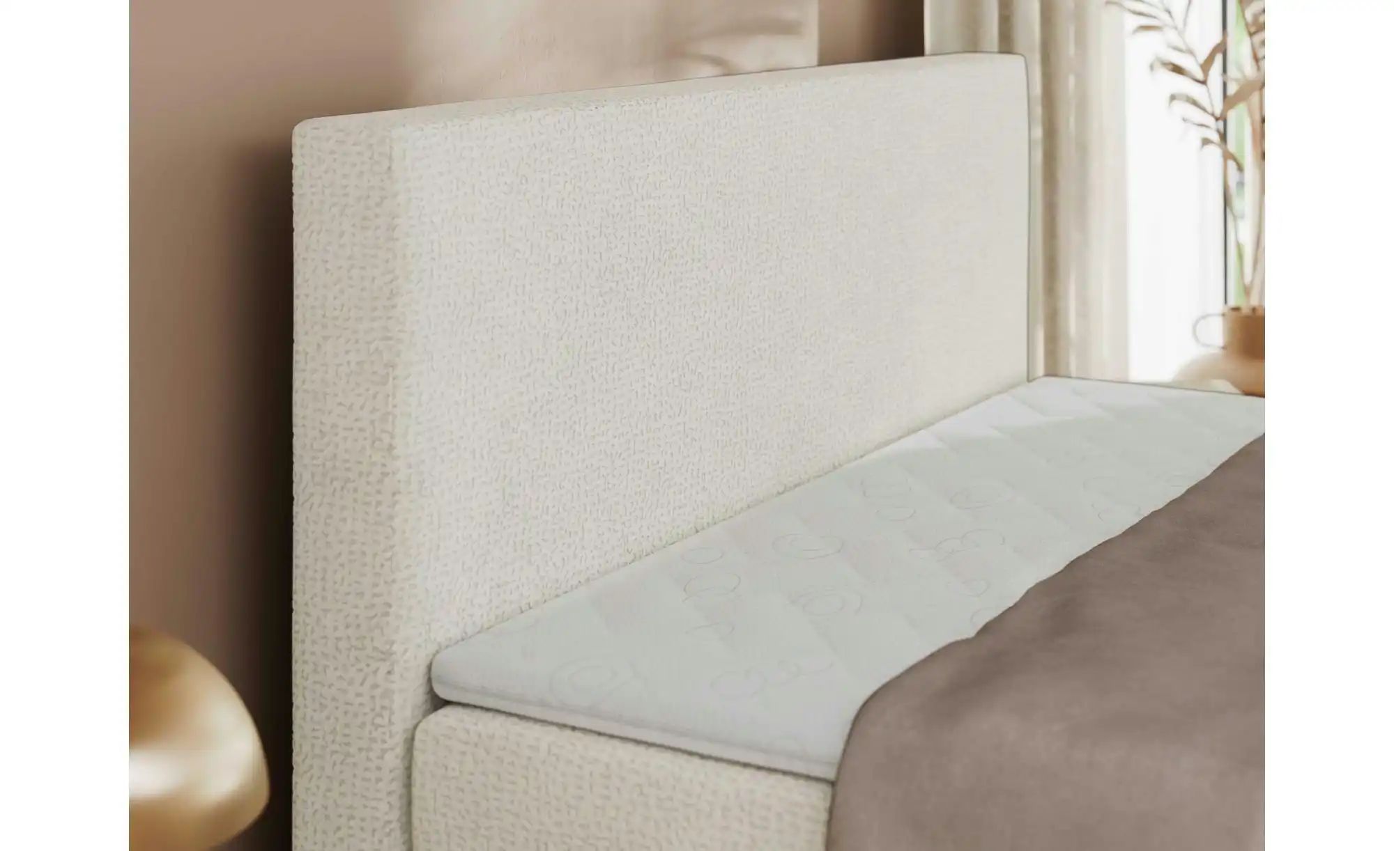 Thumbnail - Boxbett mit Bettkasten Jaguar ¦ creme ¦ Maße (cm): B: 164 H: 119 Betten > Komfortbetten - Höffner