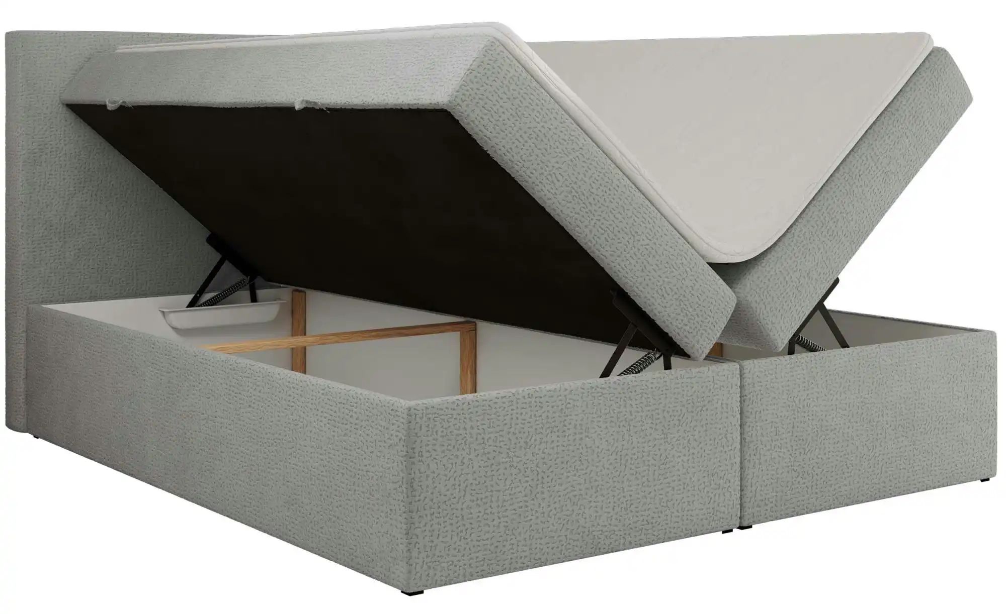 Thumbnail - Boxbett mit Bettkasten Jaguar ¦ grau ¦ Maße (cm): H: 119 Betten > Komfortbetten - Höffner