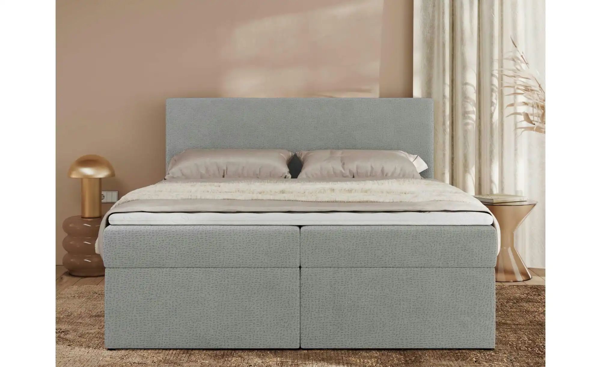 Thumbnail - Boxbett mit Bettkasten Jaguar ¦ grau ¦ Maße (cm): B: 164 H: 119 Betten > Komfortbetten - Höffner