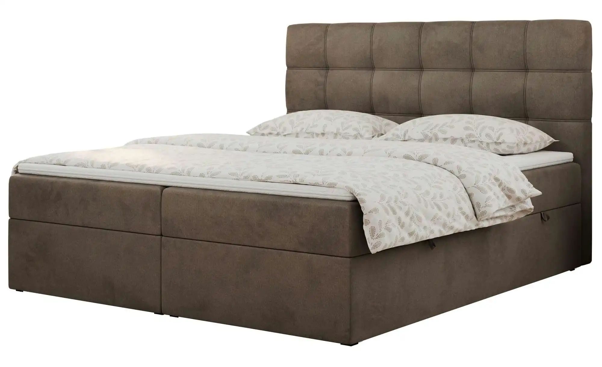 Boxbett mit Bettkasten Erni ¦ braun ¦ Maße (cm): B: 140 H: 110 Betten > Kom günstig online kaufen